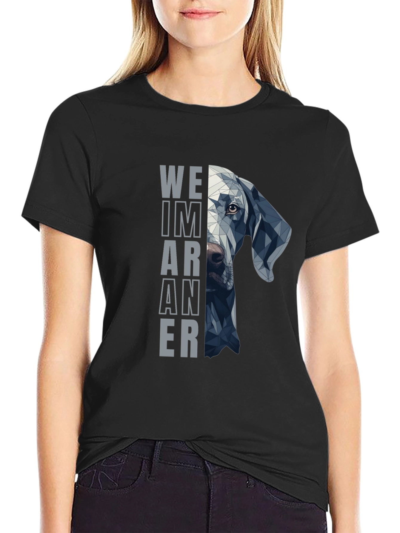 Weimaraner Dog Graphic Tee - Stylish Pet Lovers Shirt