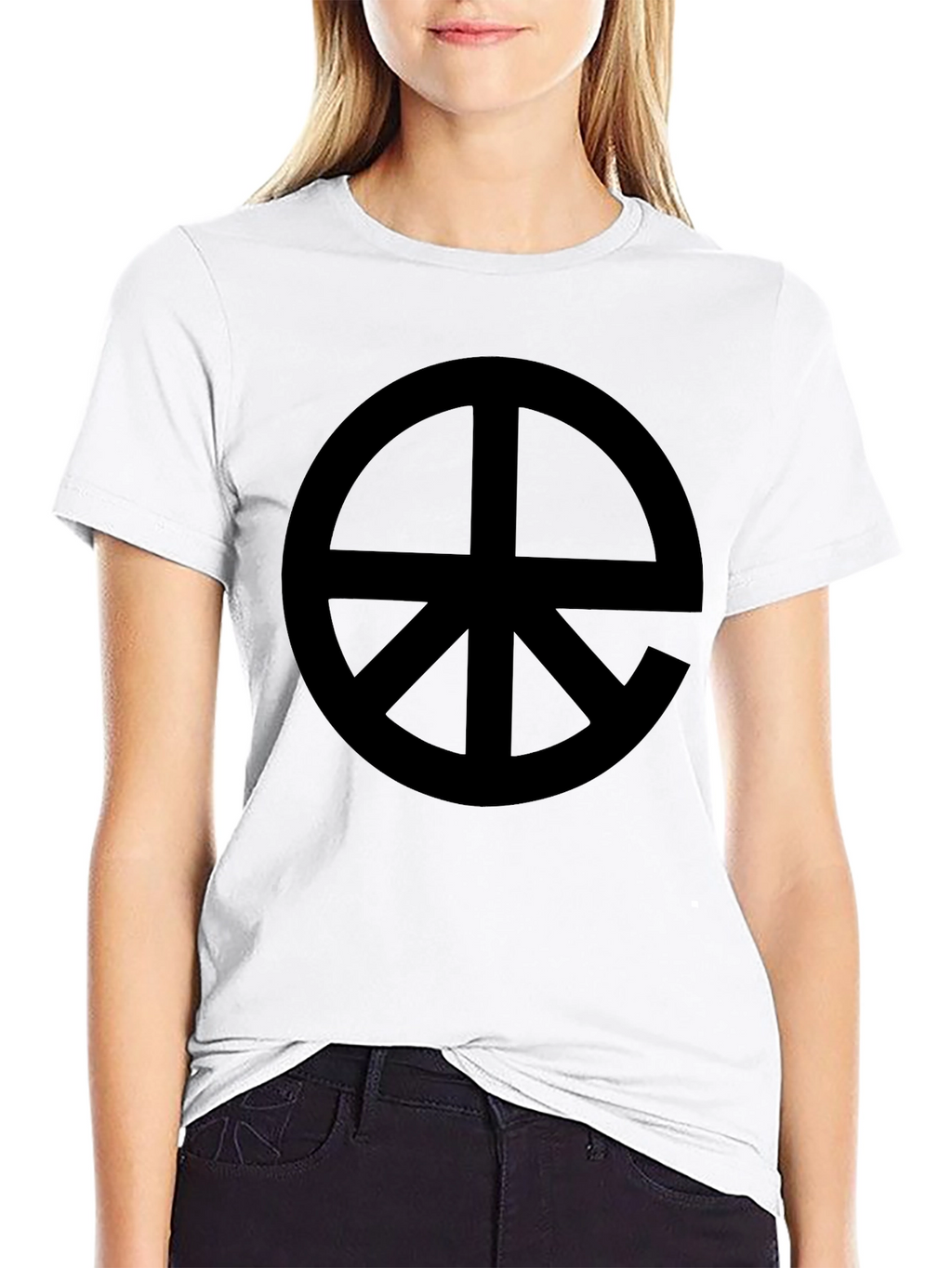 Symbolic Graphic Tee - Black Cotton Blend