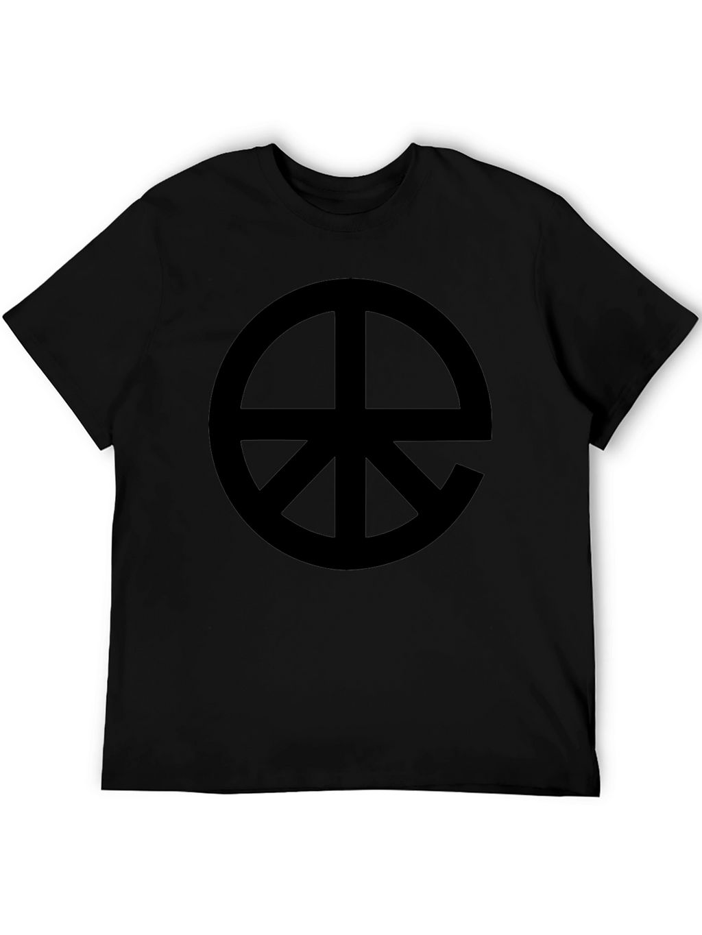 Symbolic Graphic Tee - Black Cotton Blend