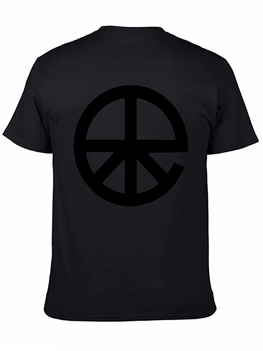 Symbolic Graphic Tee - Black Cotton Blend