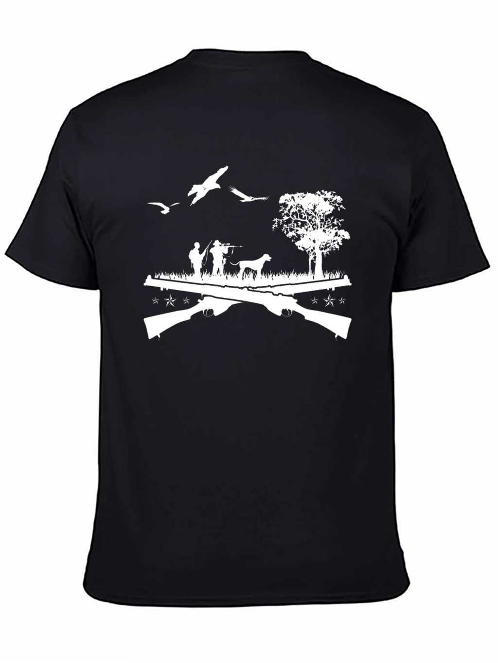 Hunting Scene Graphic Tee