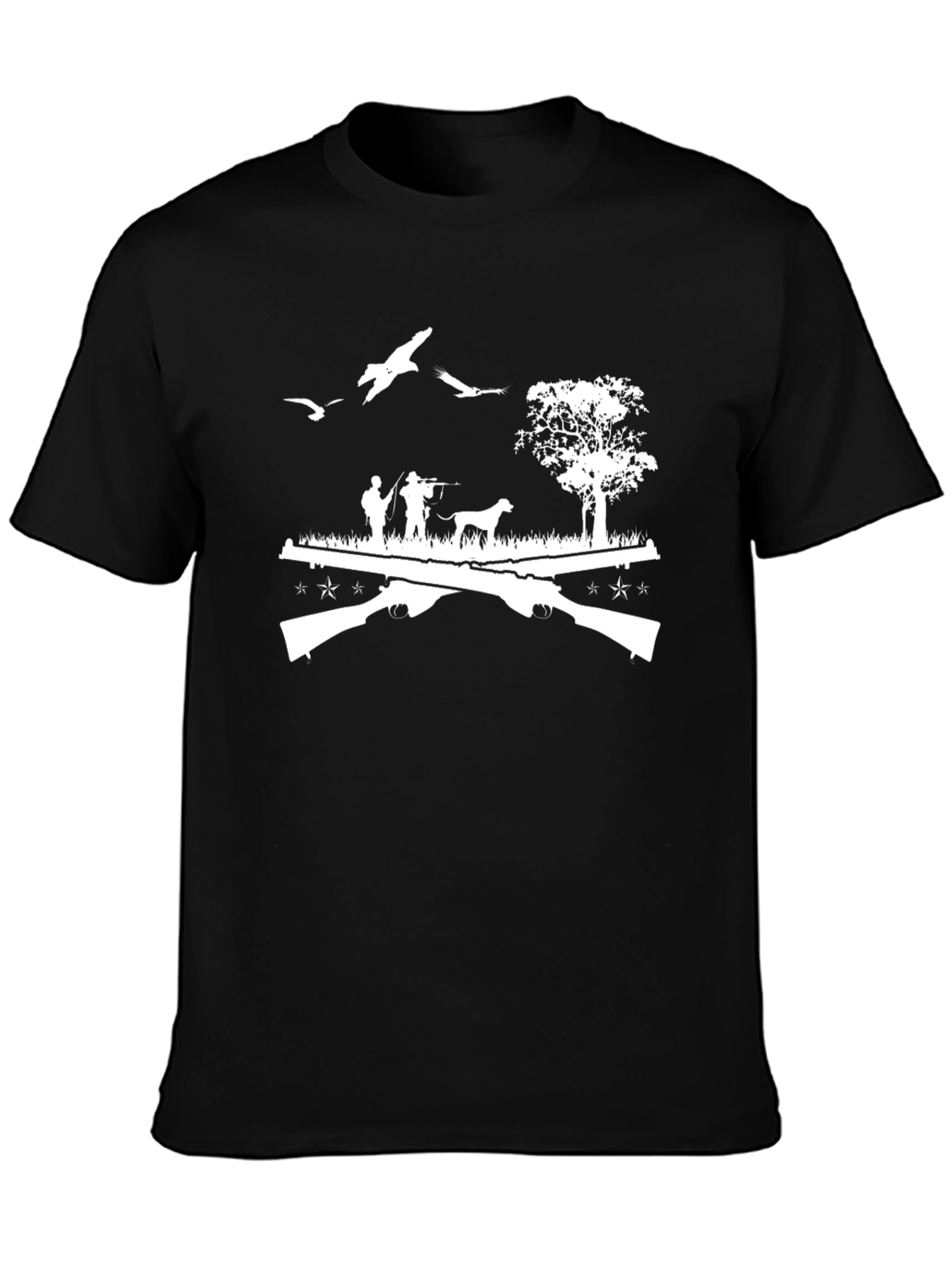 Hunting Scene Graphic Tee