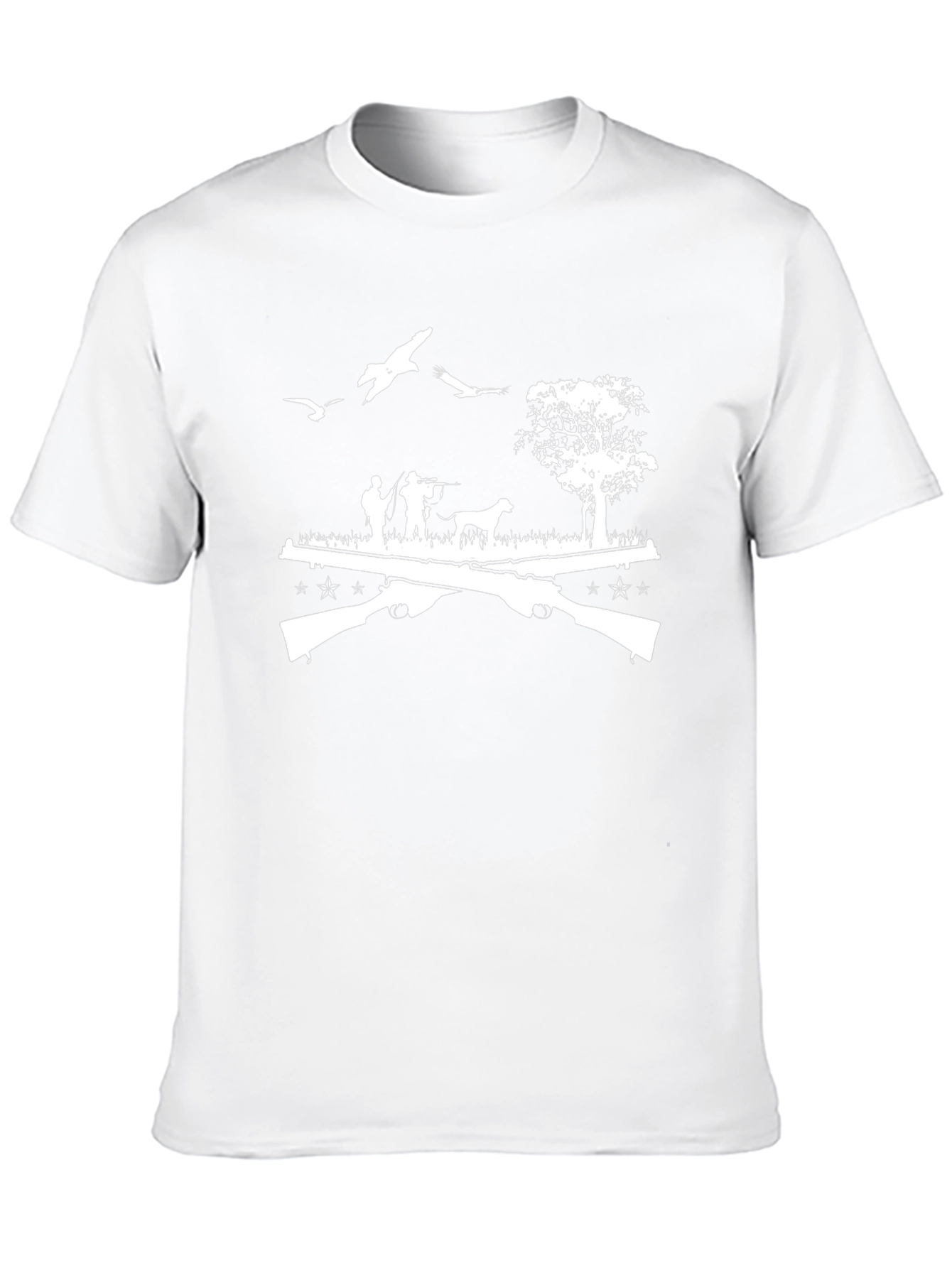 Hunting Scene Graphic Tee