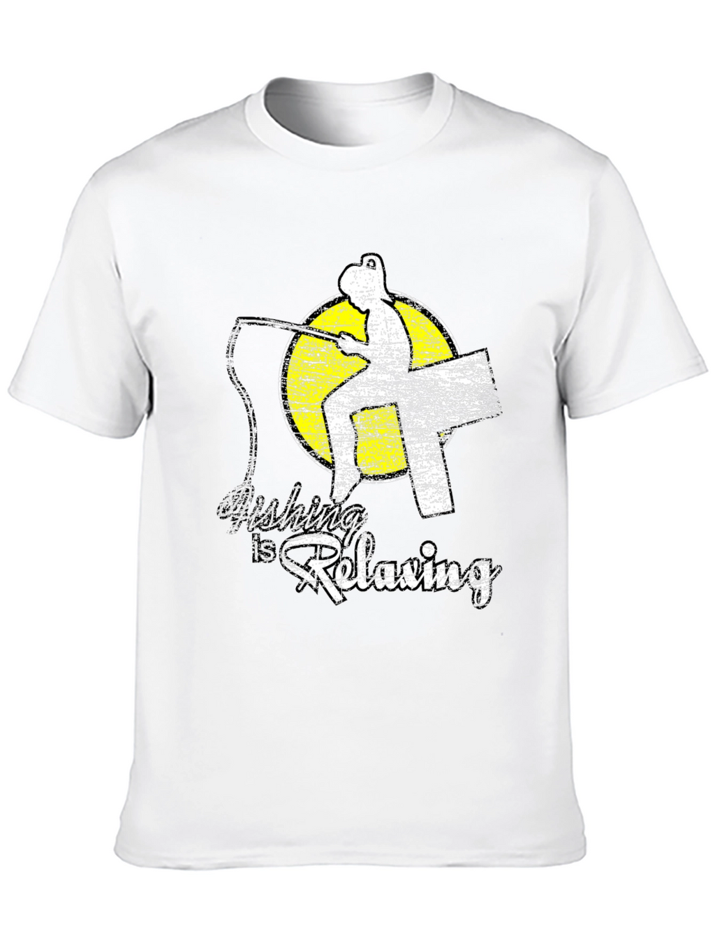 Fishing Is Relaxing Graphic T-Shirt