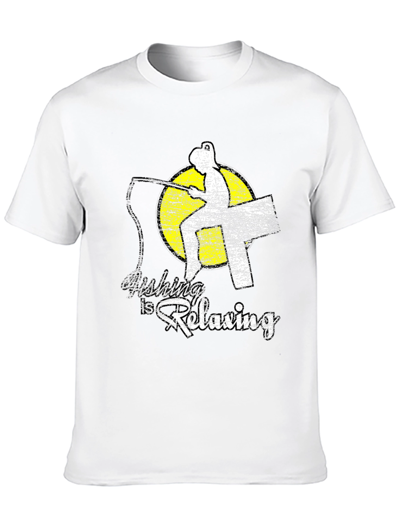 Fishing Is Relaxing Graphic T-Shirt