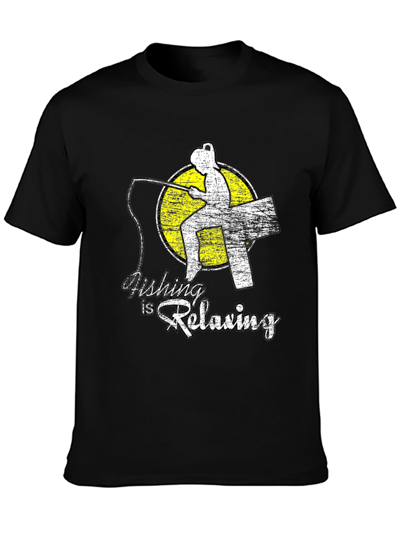 Fishing Is Relaxing Graphic T-Shirt