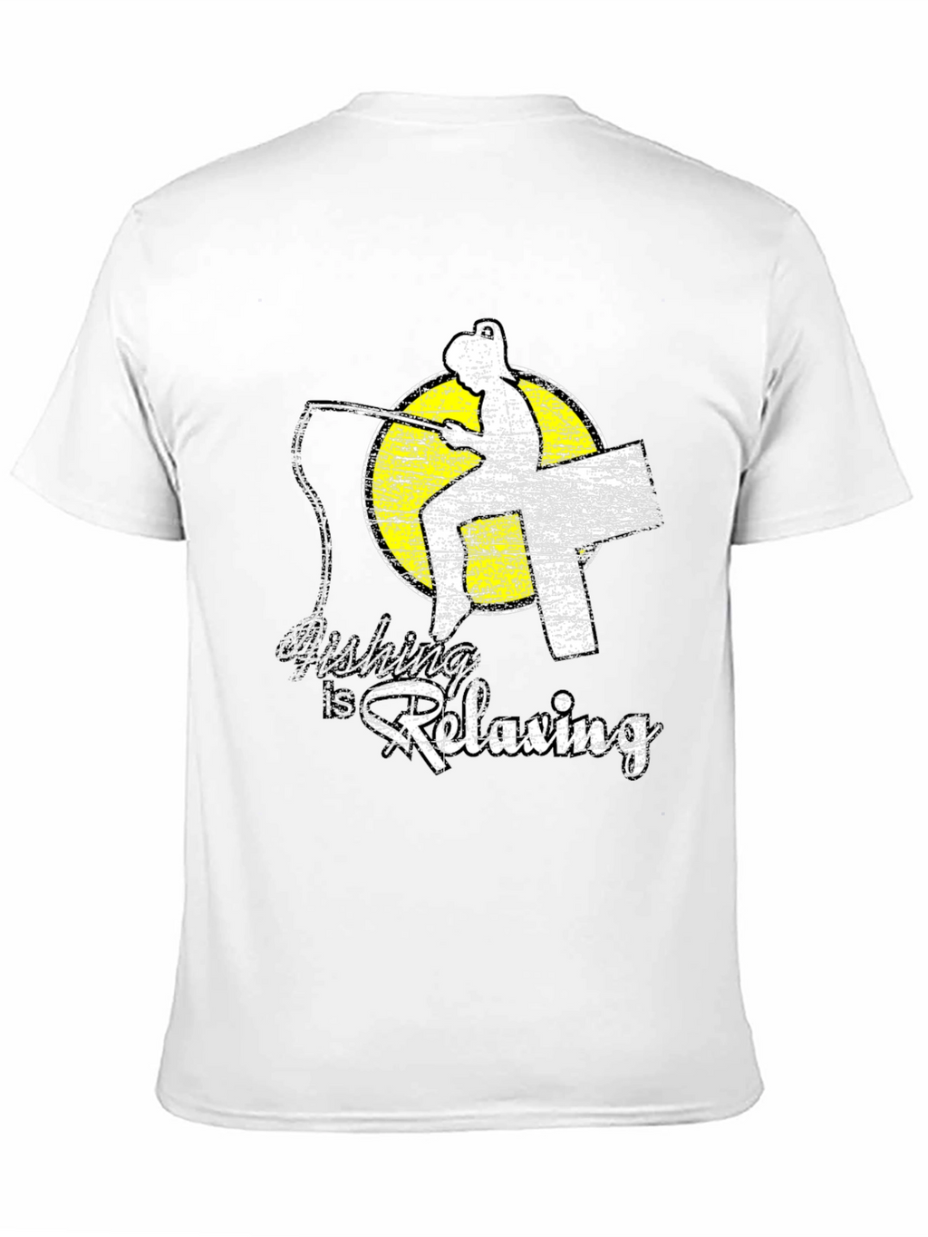 Fishing Is Relaxing Graphic T-Shirt