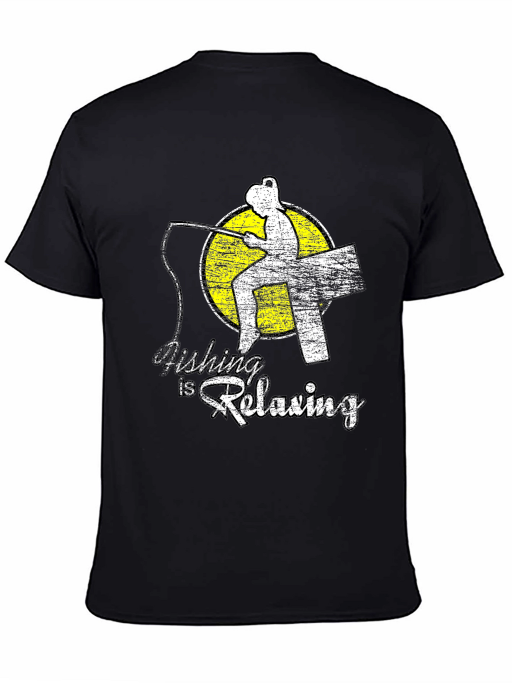 Fishing Is Relaxing Graphic T-Shirt
