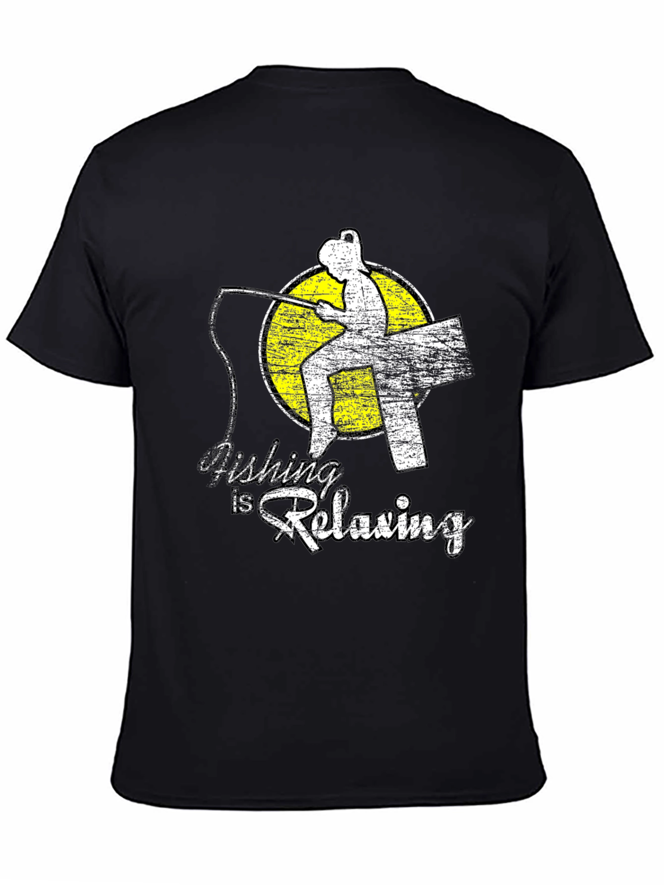 Fishing Is Relaxing Graphic T-Shirt