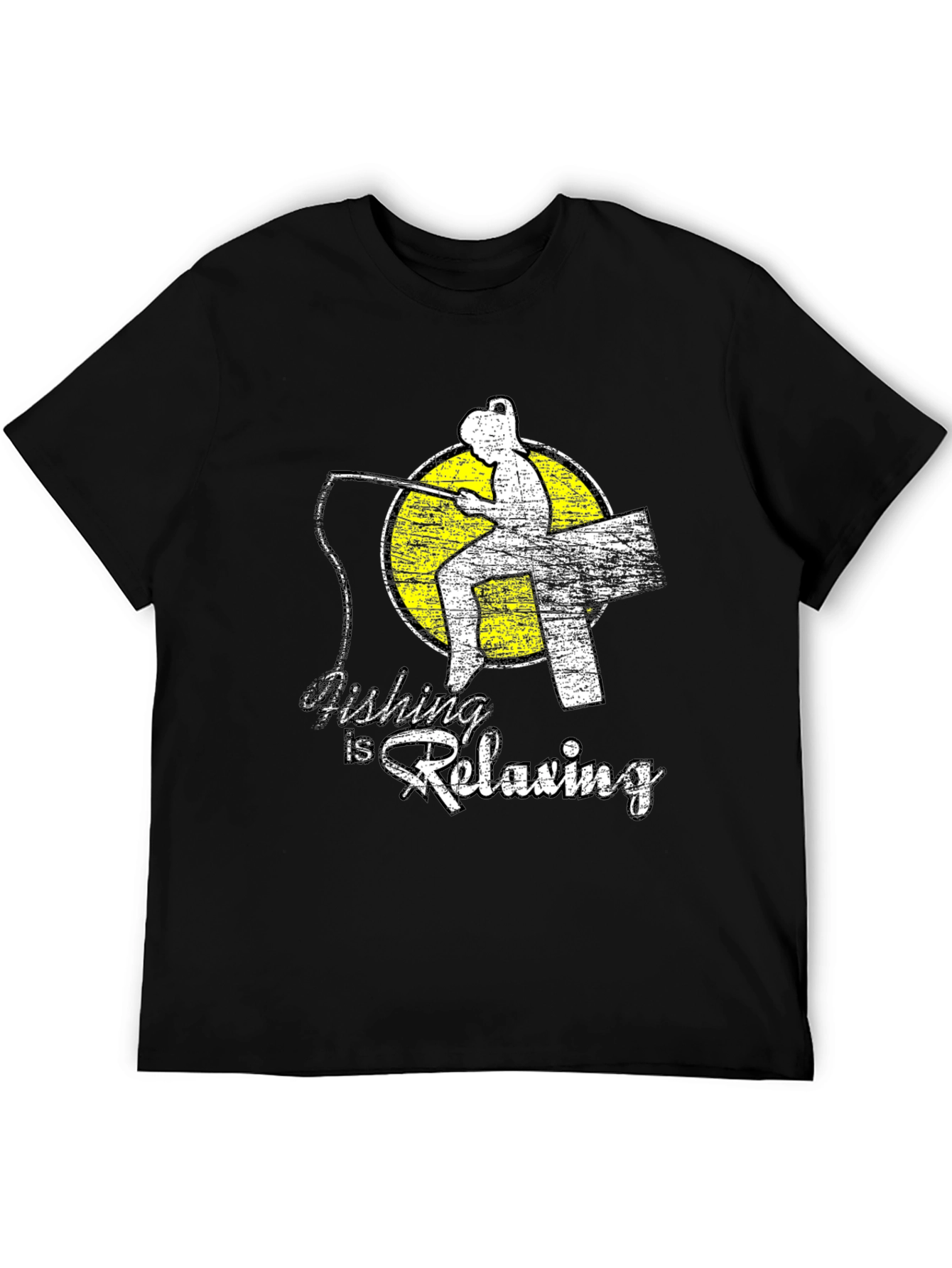 Fishing Is Relaxing Graphic T-Shirt