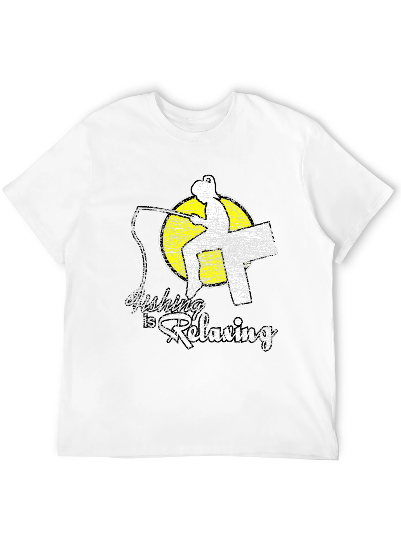 Fishing Is Relaxing Graphic T-Shirt
