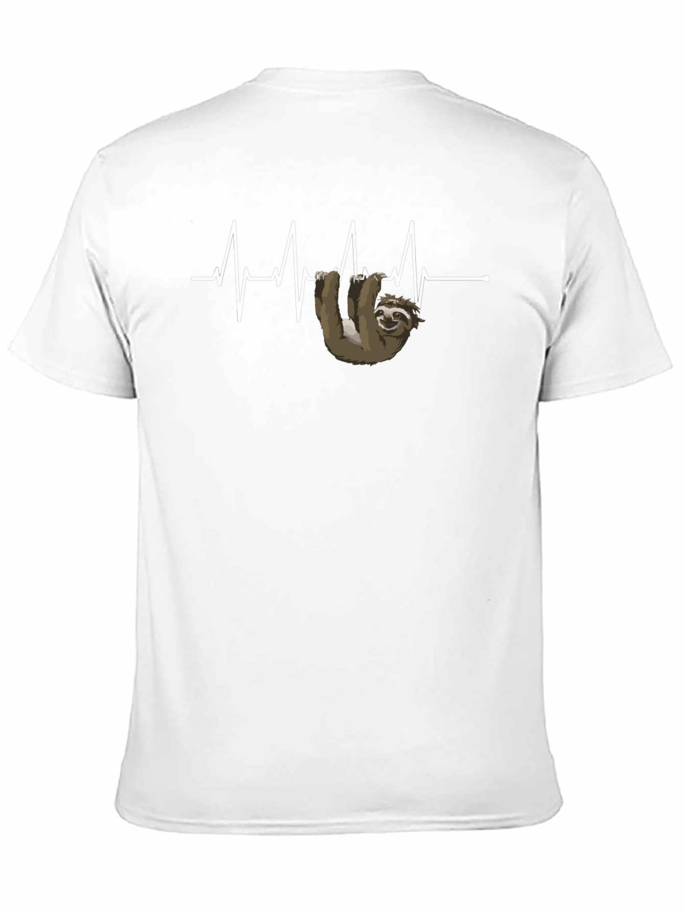 Sloth Heartbeat T-Shirt - Funny Graphic Tee