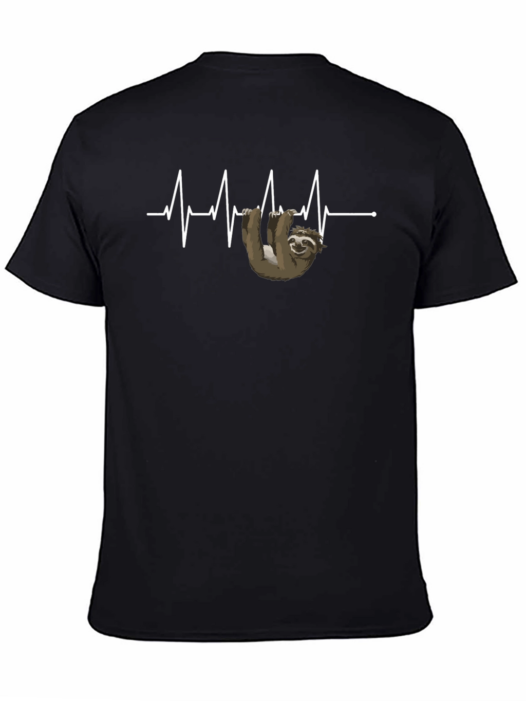 Sloth Heartbeat T-Shirt - Funny Graphic Tee