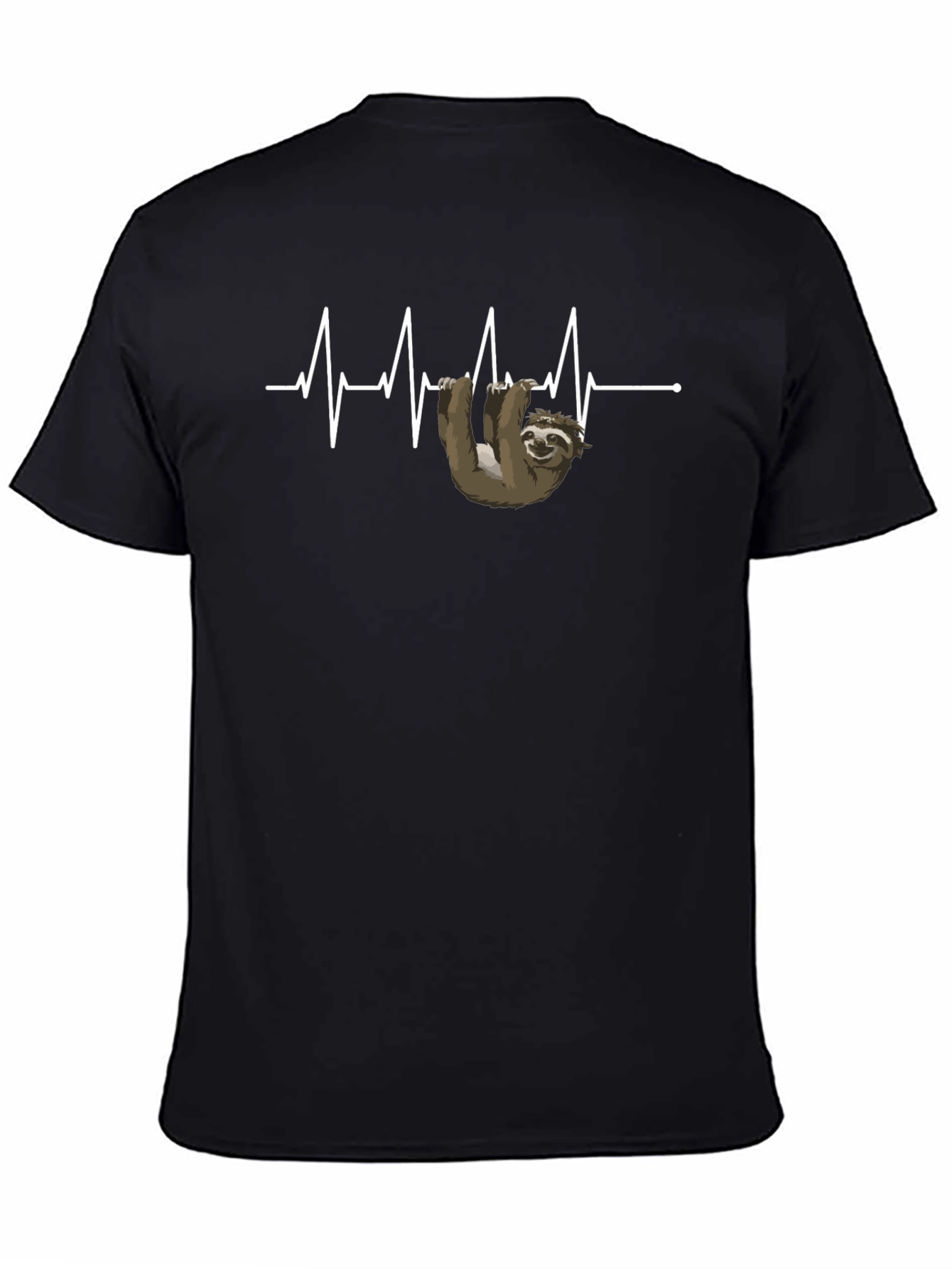Sloth Heartbeat T-Shirt - Funny Graphic Tee