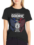 Team Godric Patriotic Eagle Graphic T-Shirt