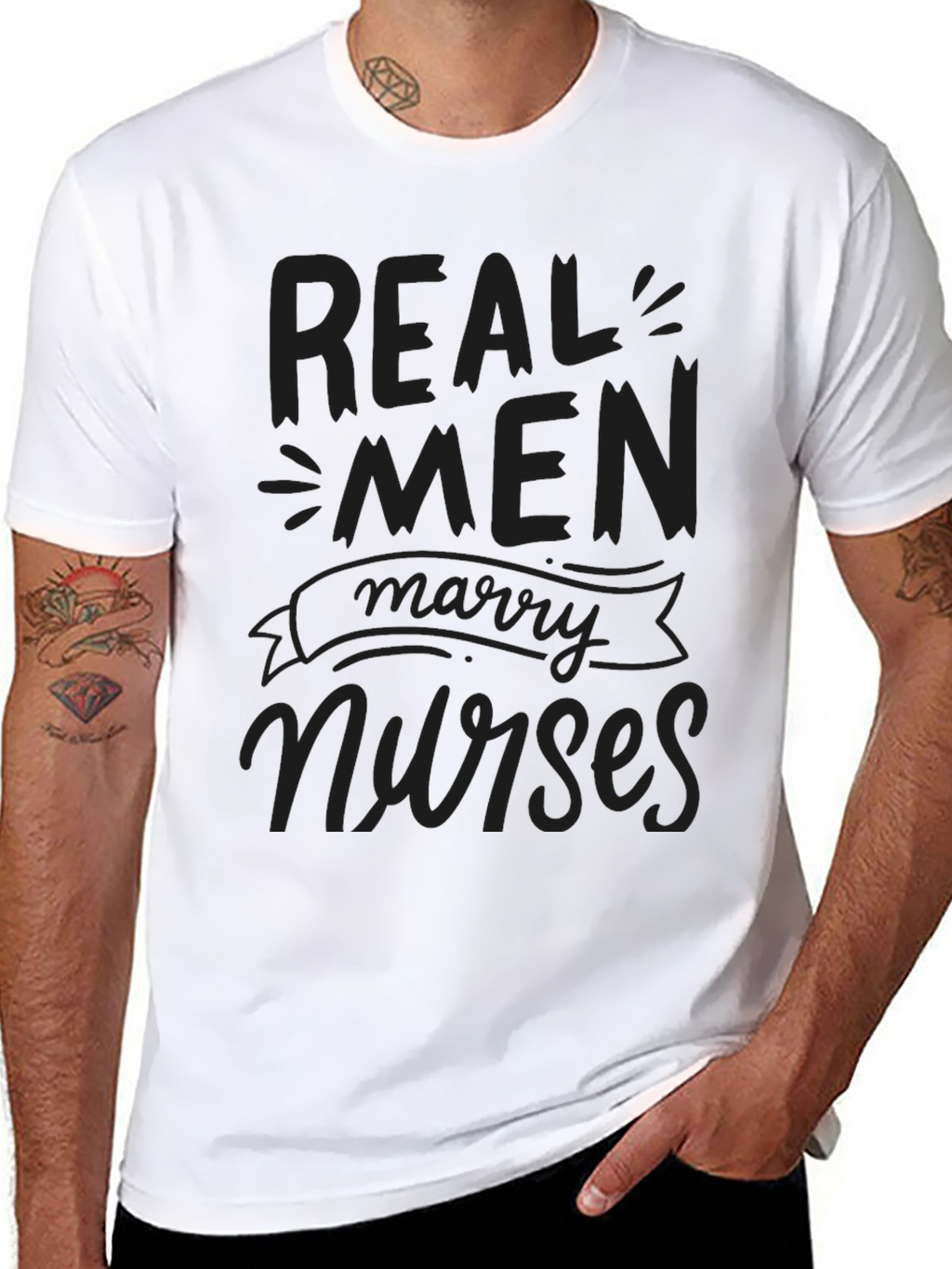 Real Men Marry Nurses T-Shirt