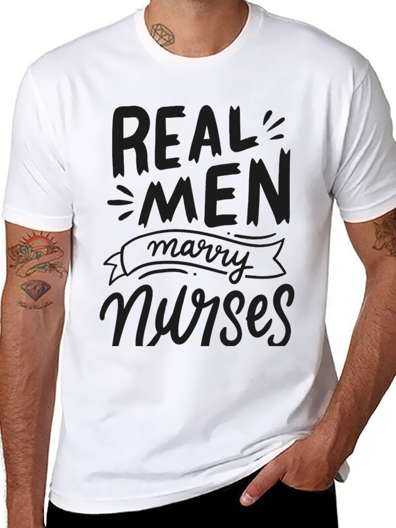 Real Men Marry Nurses T-Shirt