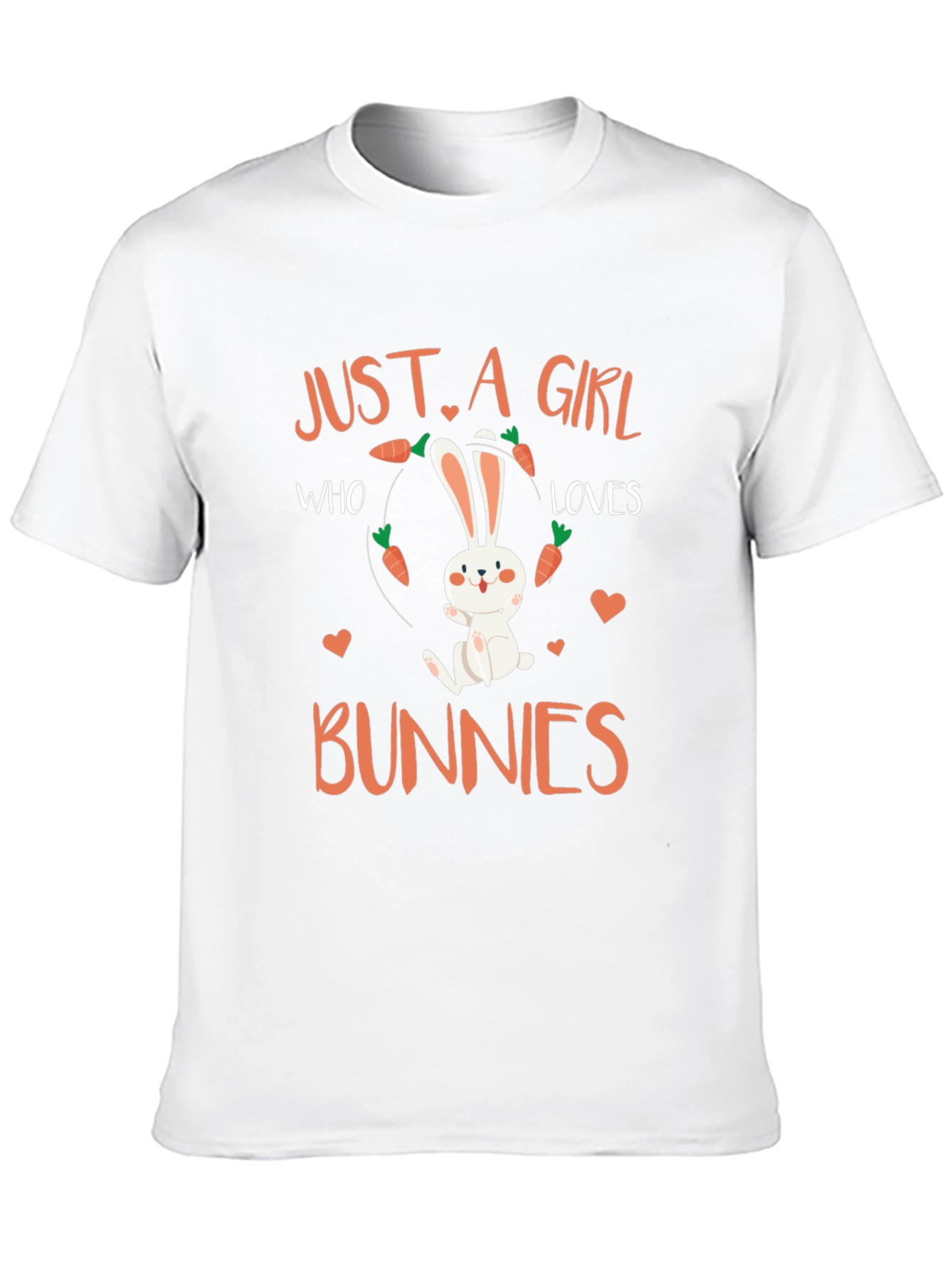 Just a Girl Who Loves Bunnies T-Shirt