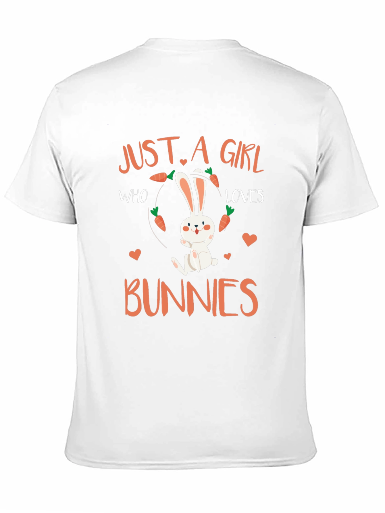 Just a Girl Who Loves Bunnies T-Shirt