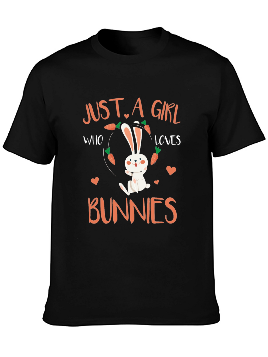 Just a Girl Who Loves Bunnies T-Shirt