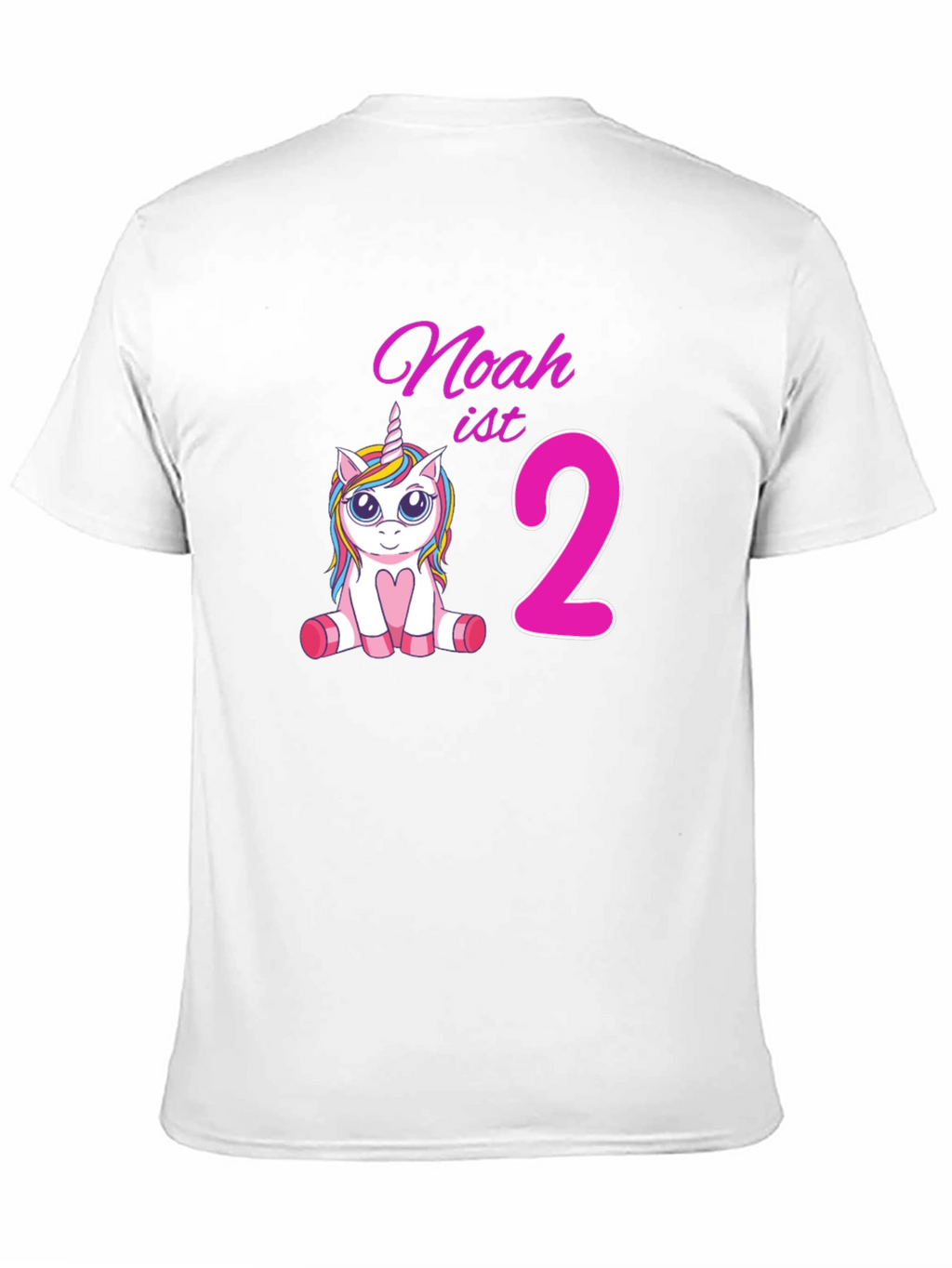 Noahs 2nd Birthday Unicorn Tee