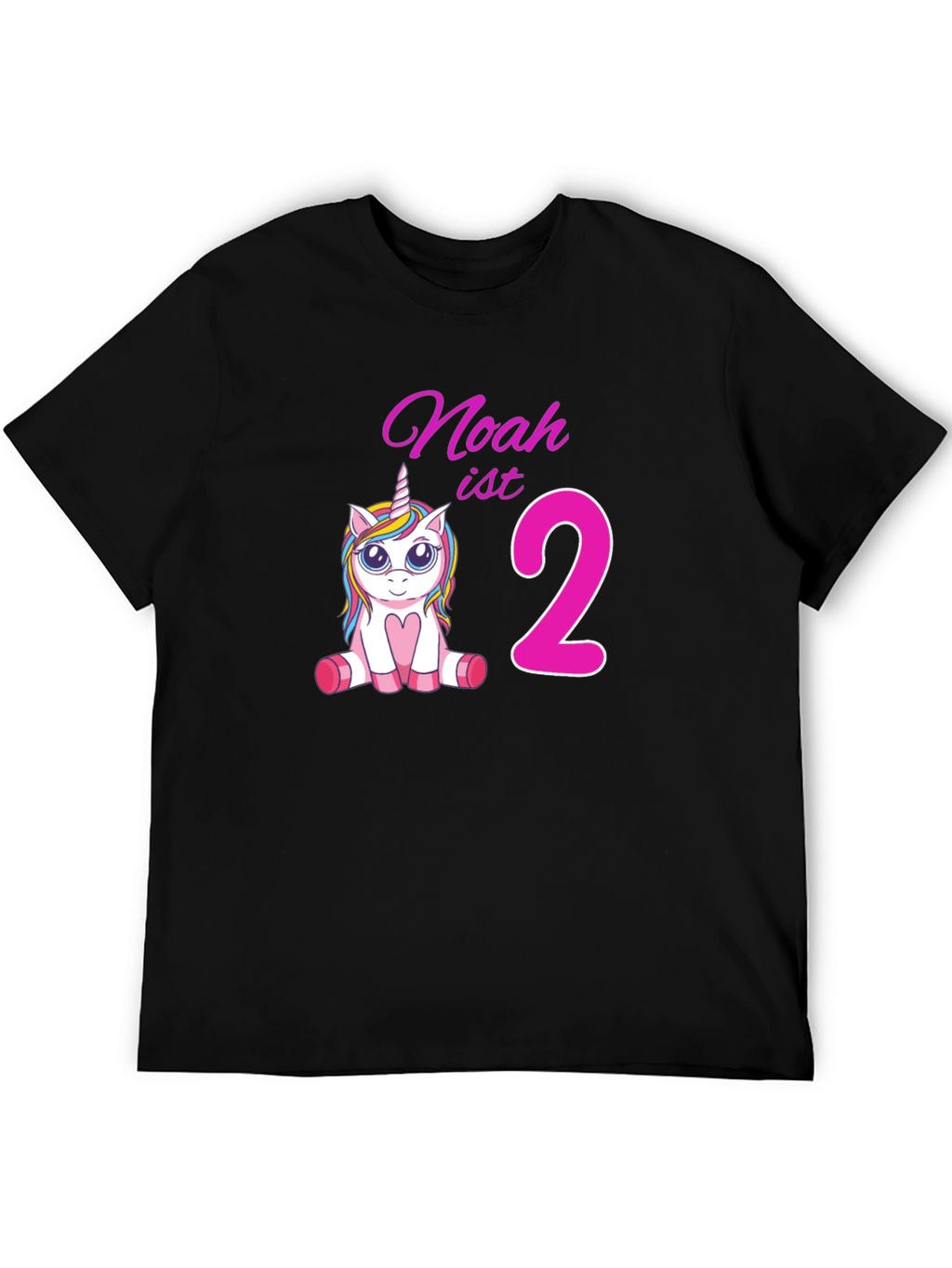 Noahs 2nd Birthday Unicorn Tee