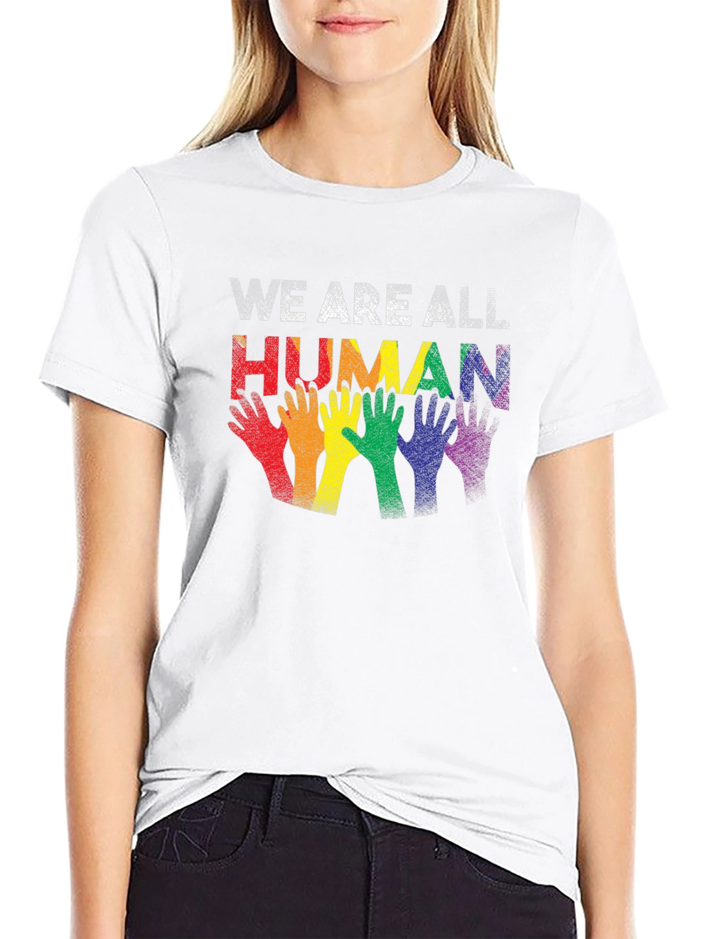 We Are All Human Pride T-Shirt