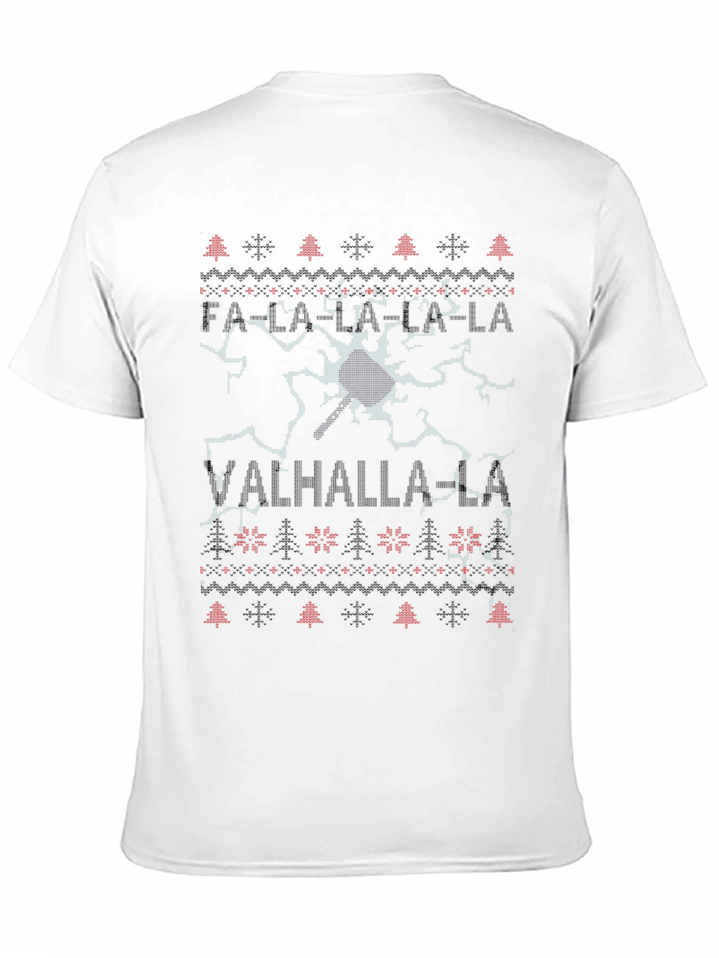 Fa La La Valhalla Christmas Sweater T-Shirt
