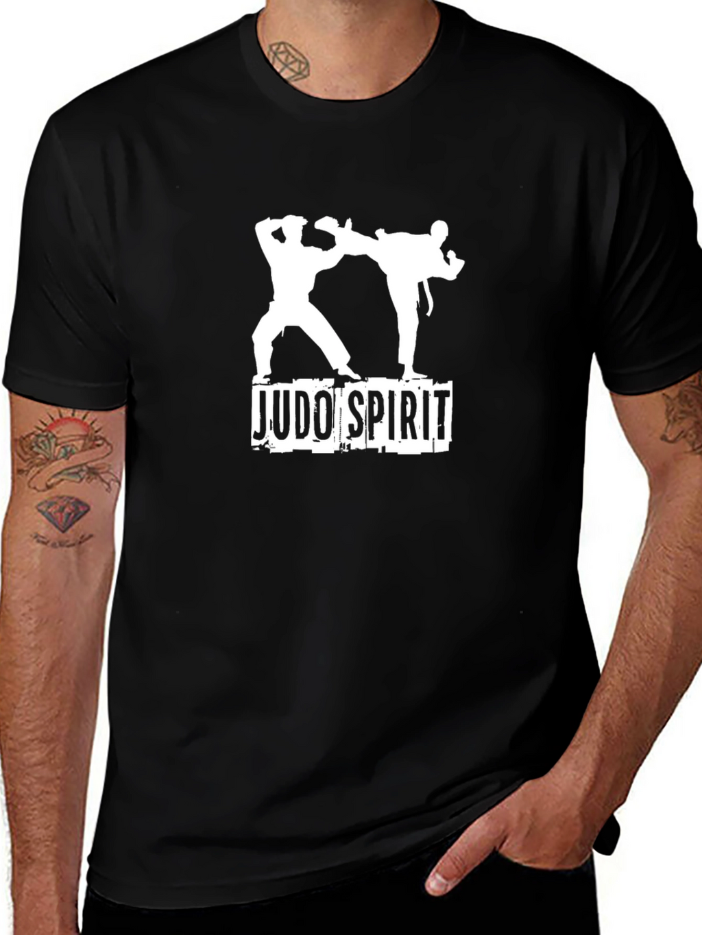 Judo Spirit Graphic T-Shirt