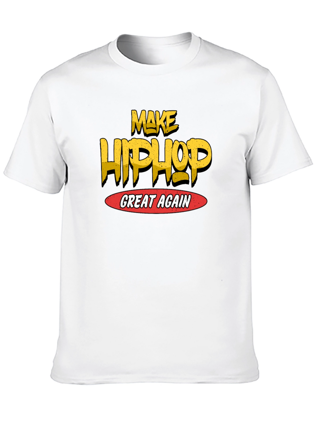 Make Hip Hop Great Again Black T-Shirt