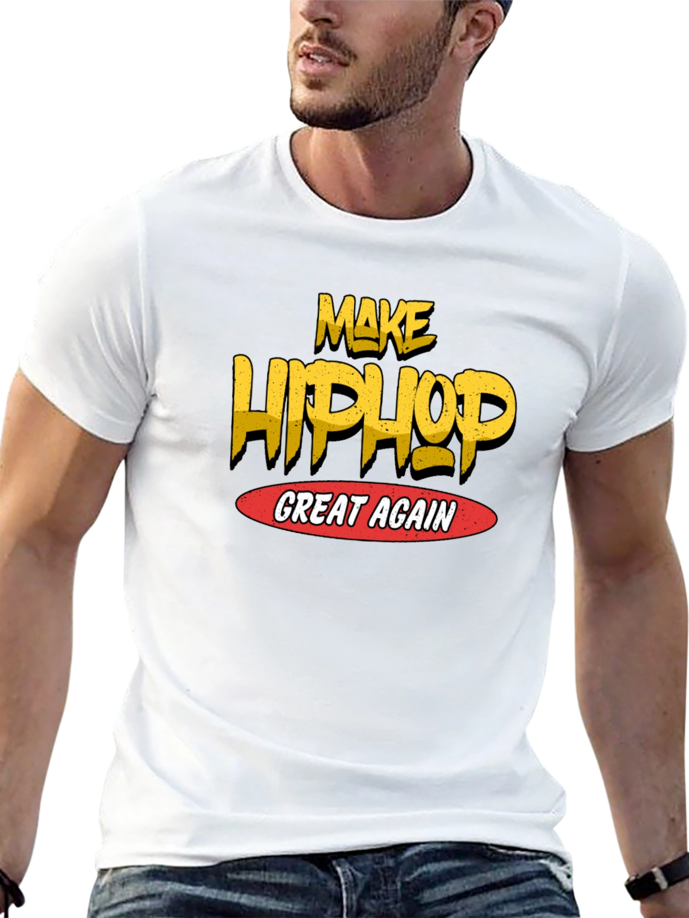 Make Hip Hop Great Again Black T-Shirt