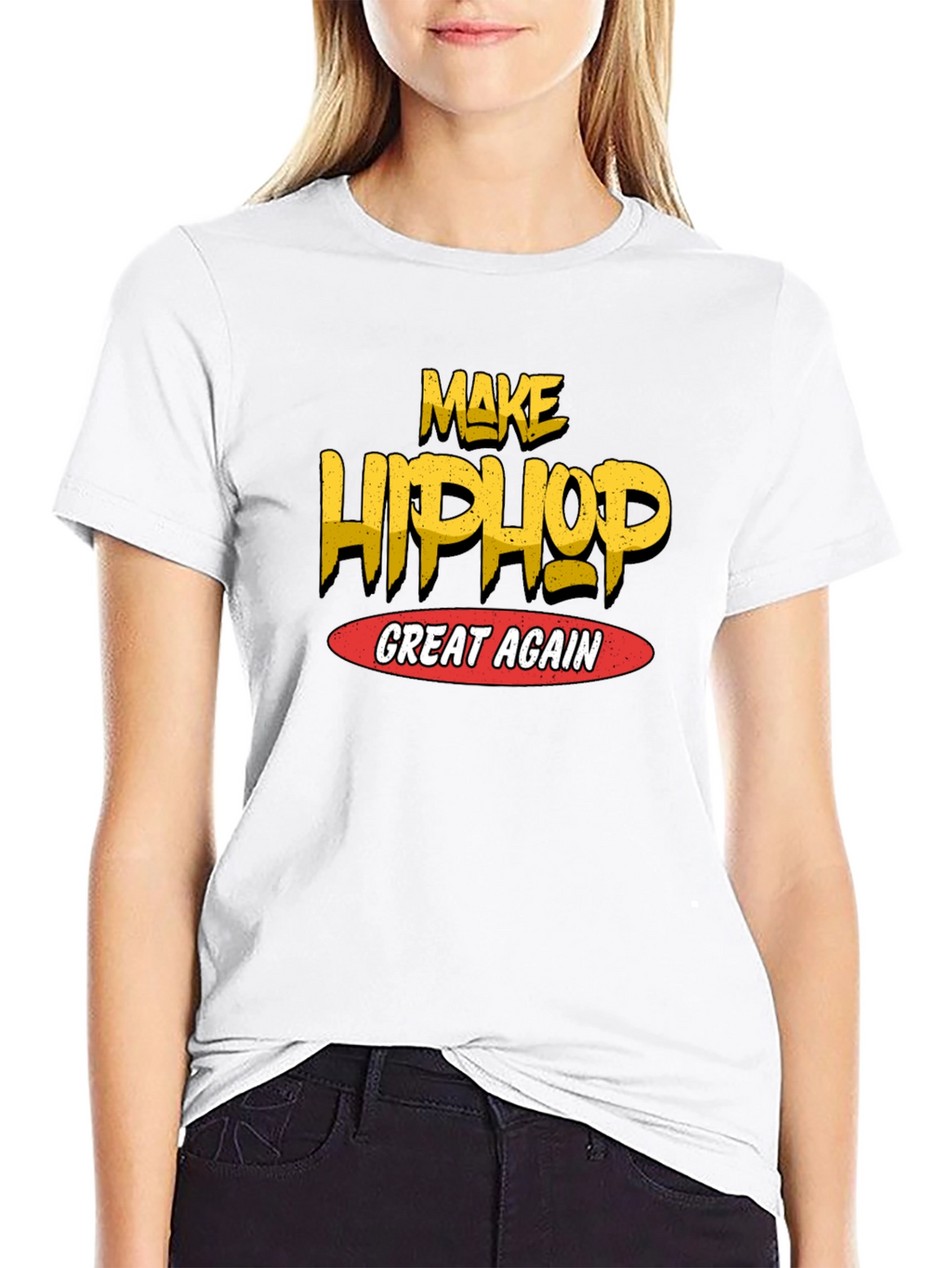 Make Hip Hop Great Again Black T-Shirt