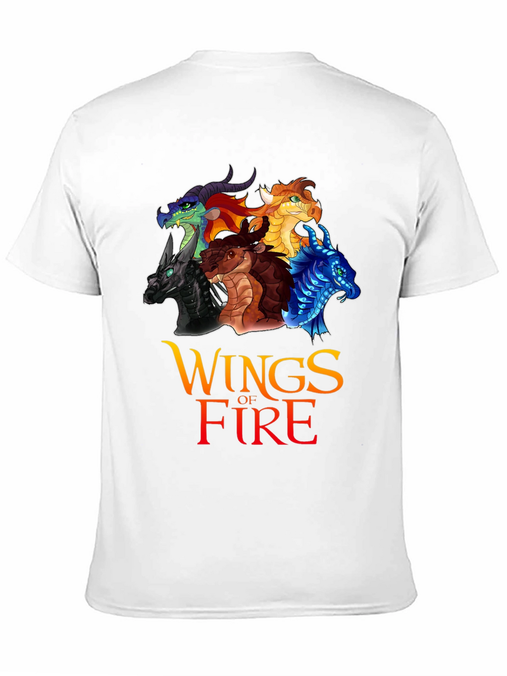 Wings of Fire Graphic T-Shirt - Dragon Design