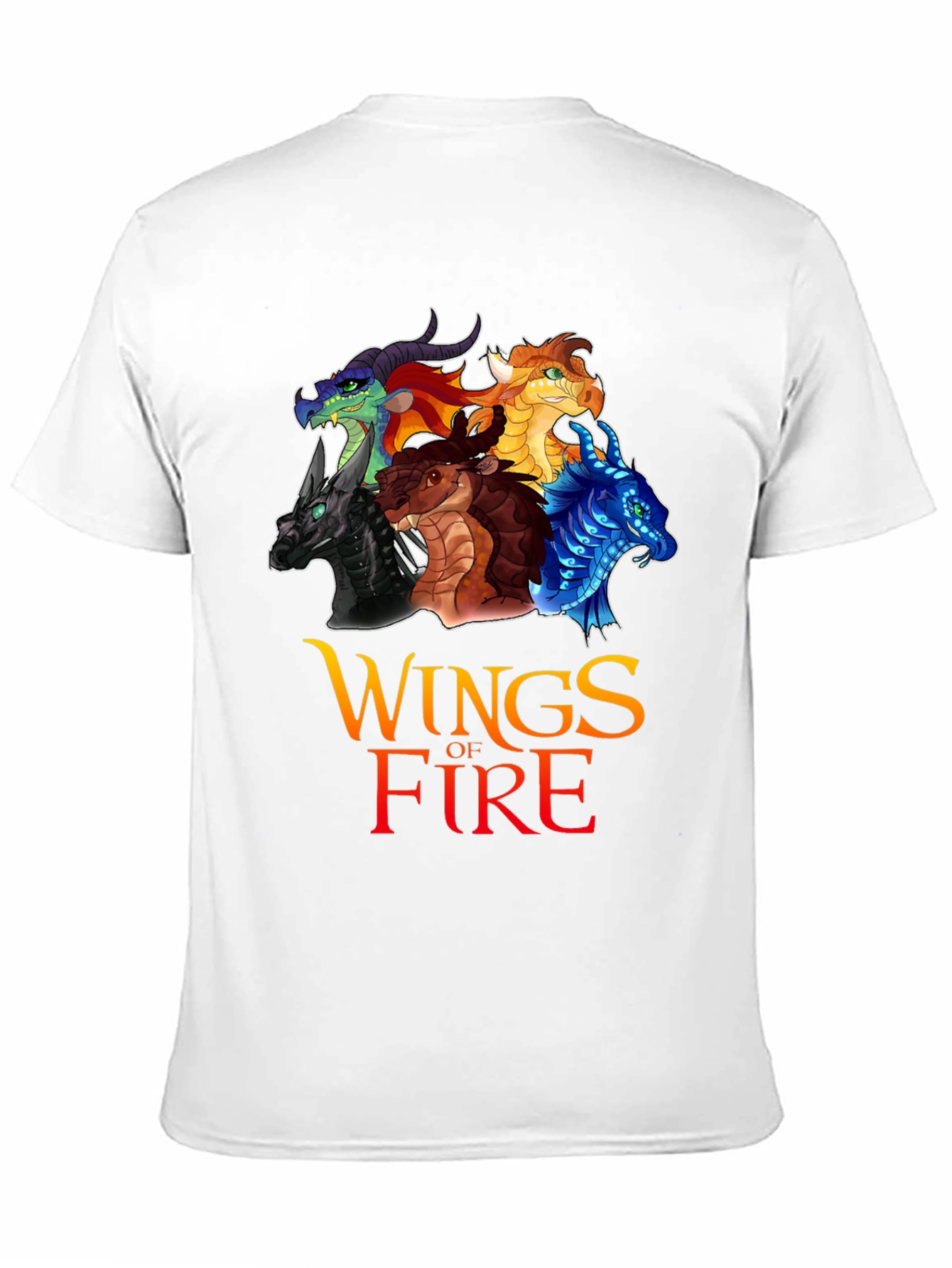 Wings of Fire Graphic T-Shirt - Dragon Design