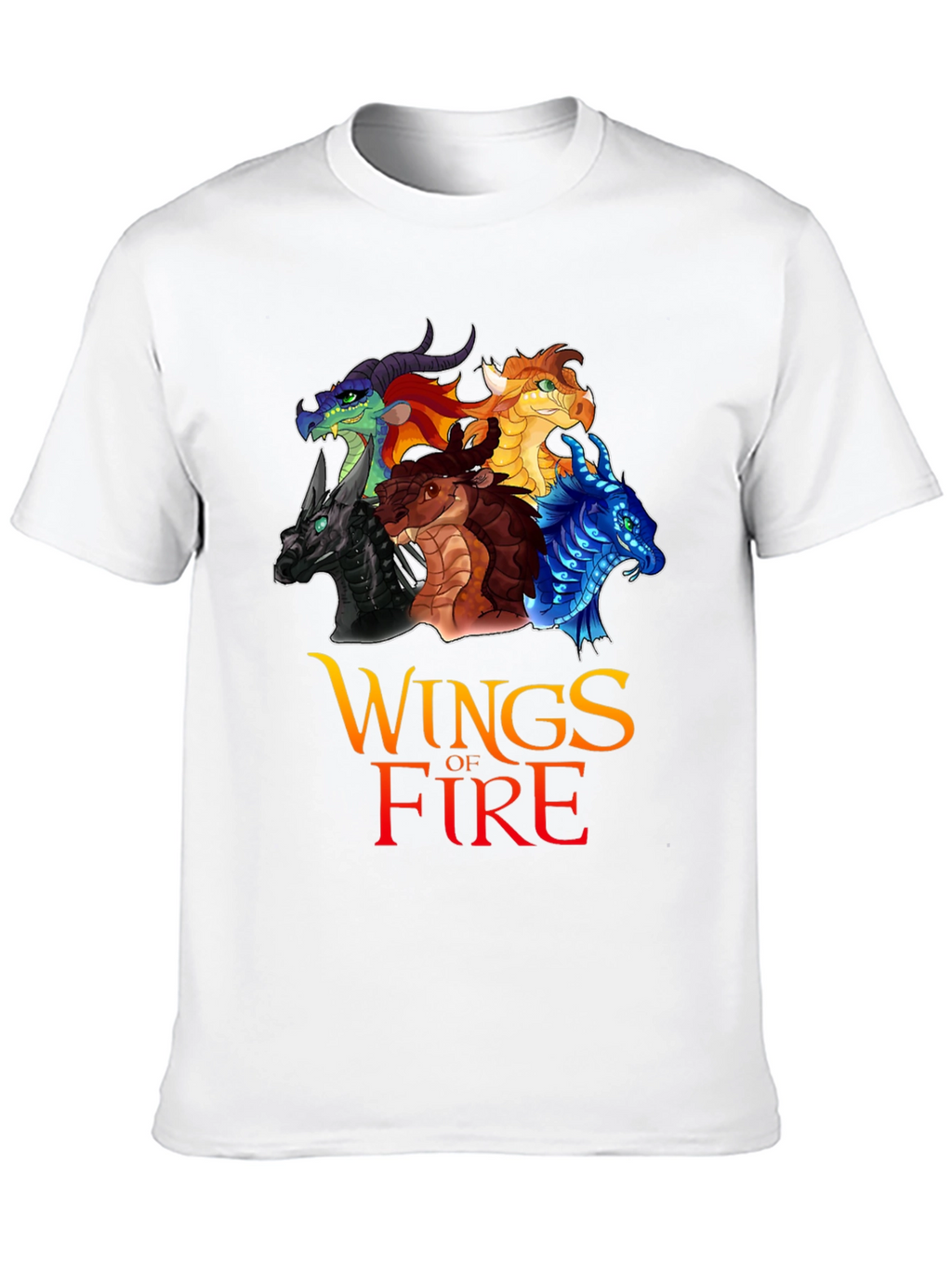 Wings of Fire Graphic T-Shirt - Dragon Design