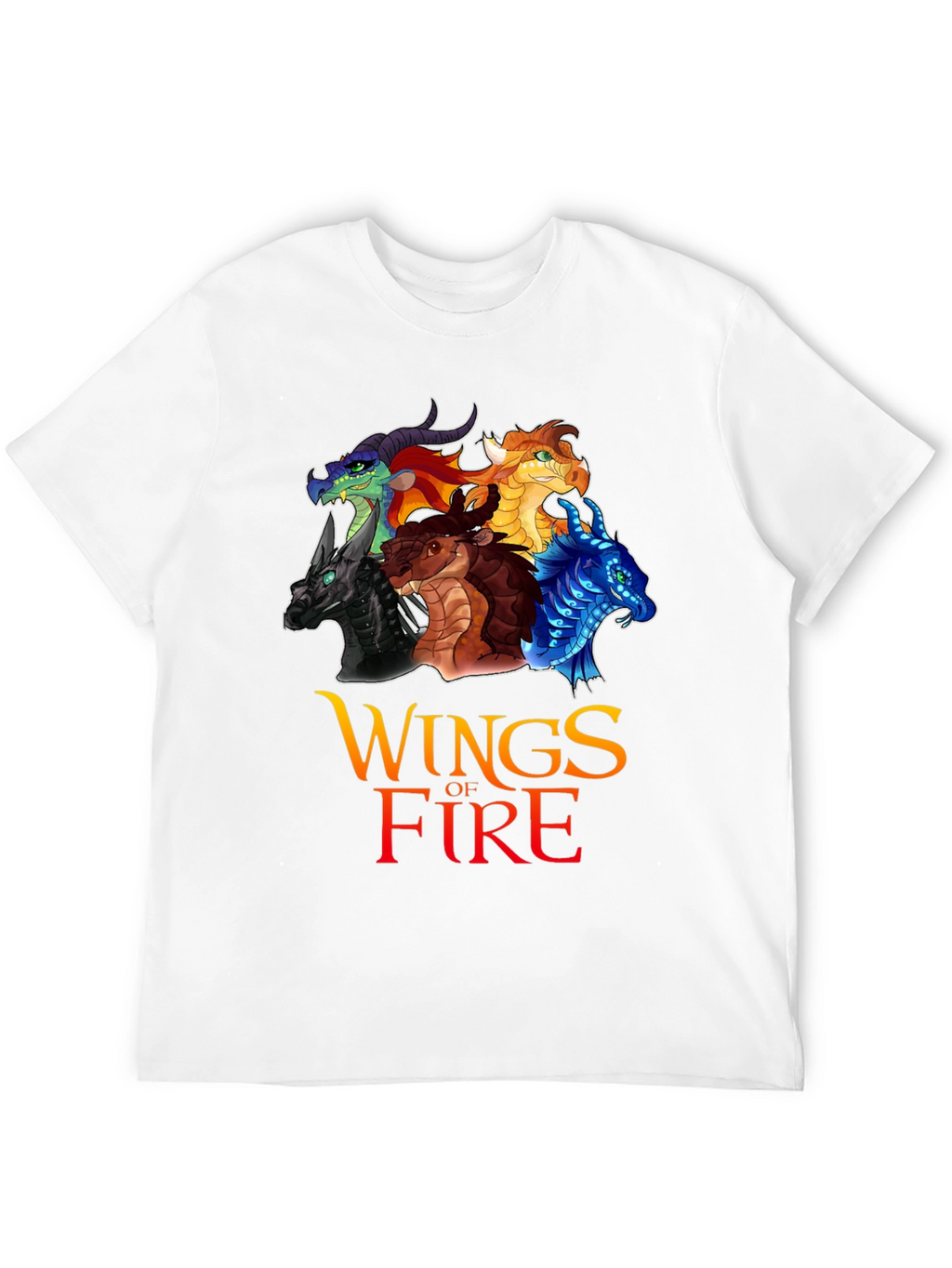 Wings of Fire Graphic T-Shirt - Dragon Design