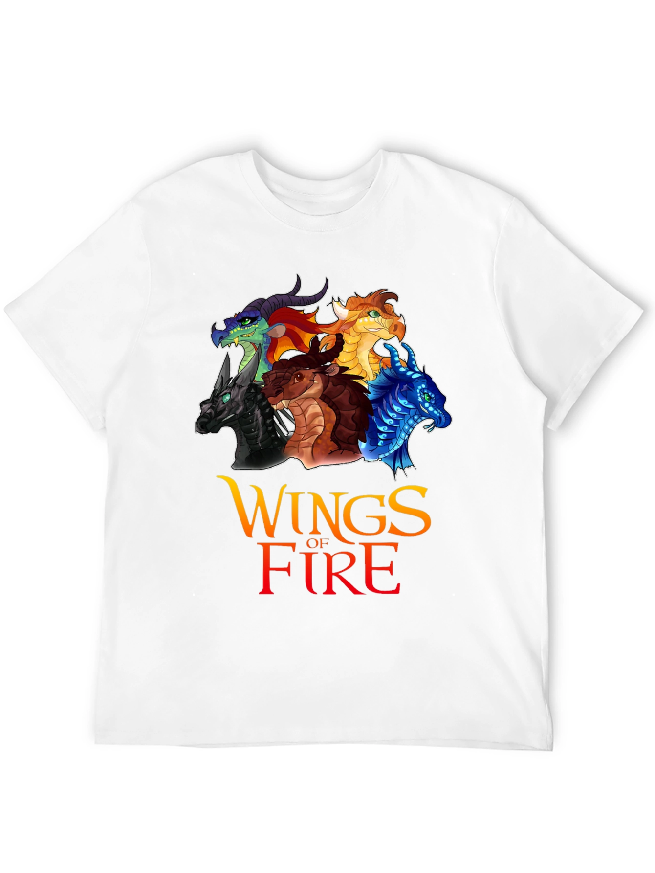 Wings of Fire Graphic T-Shirt - Dragon Design