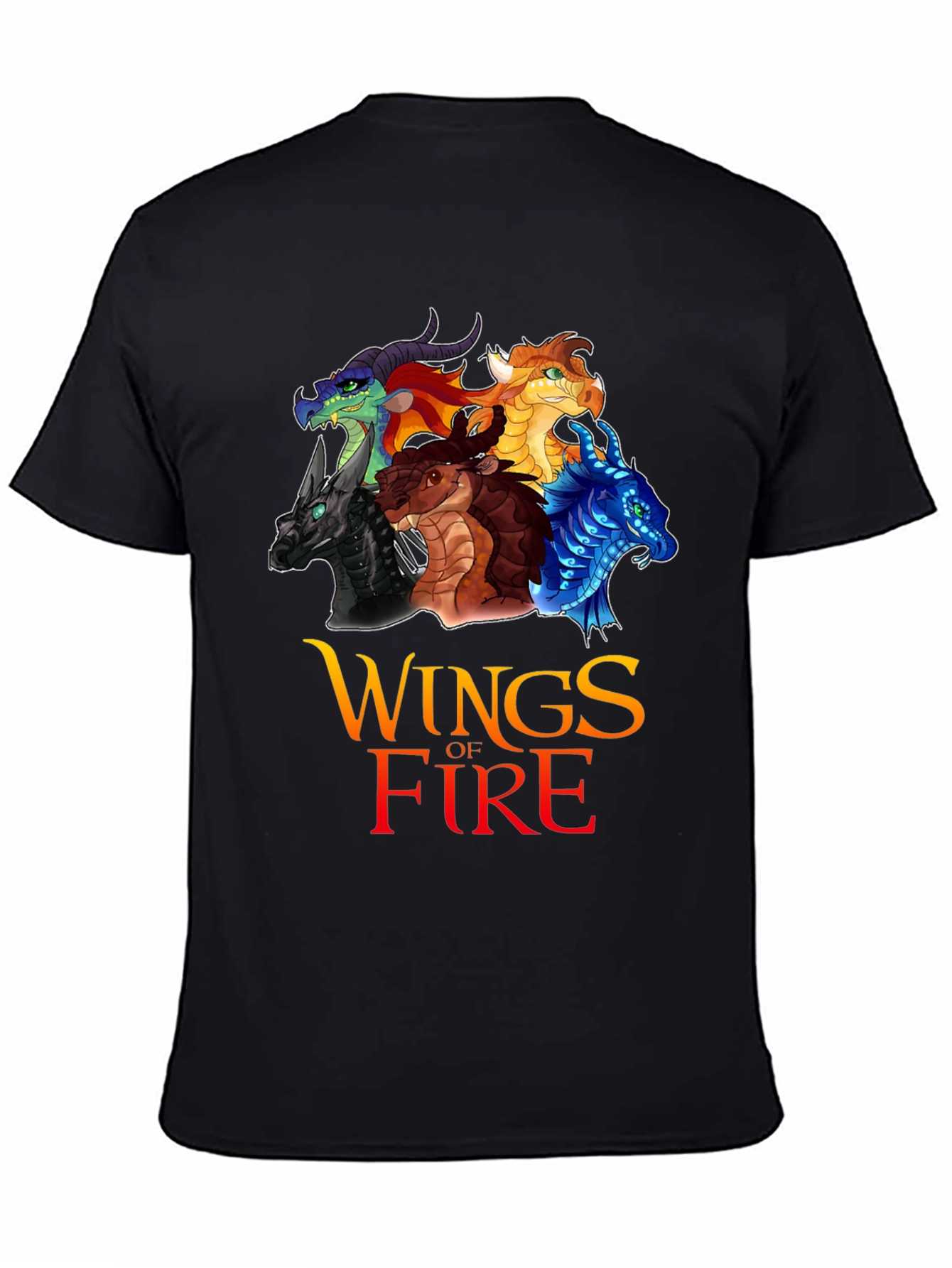 Wings of Fire Graphic T-Shirt - Dragon Design