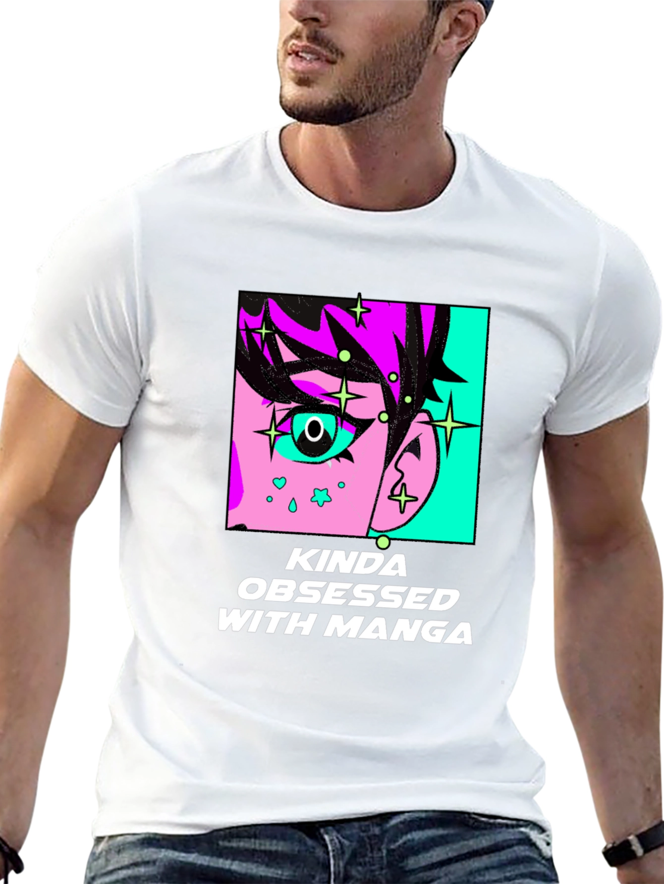 Kinda Obsessed with Manga Graphic Tee