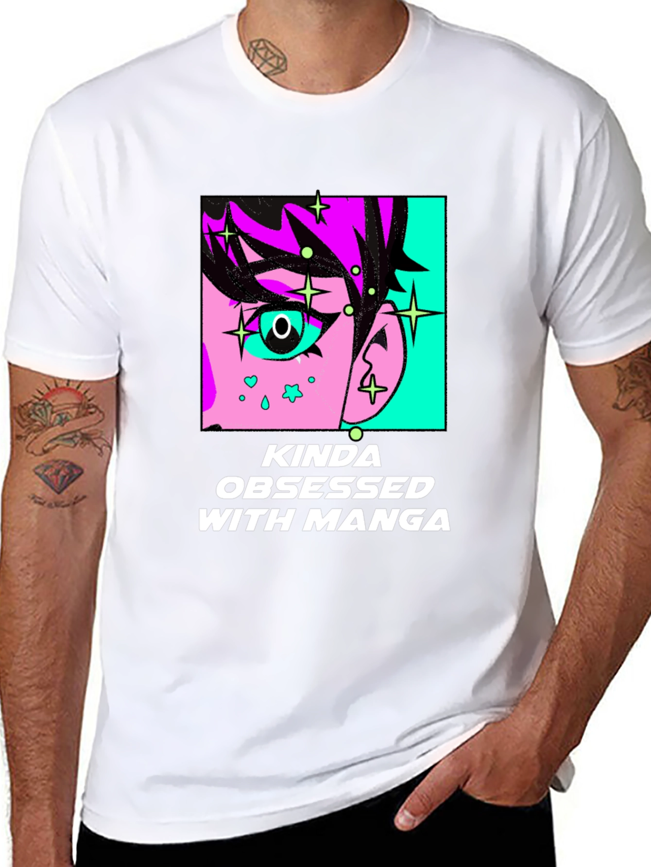 Kinda Obsessed with Manga Graphic Tee