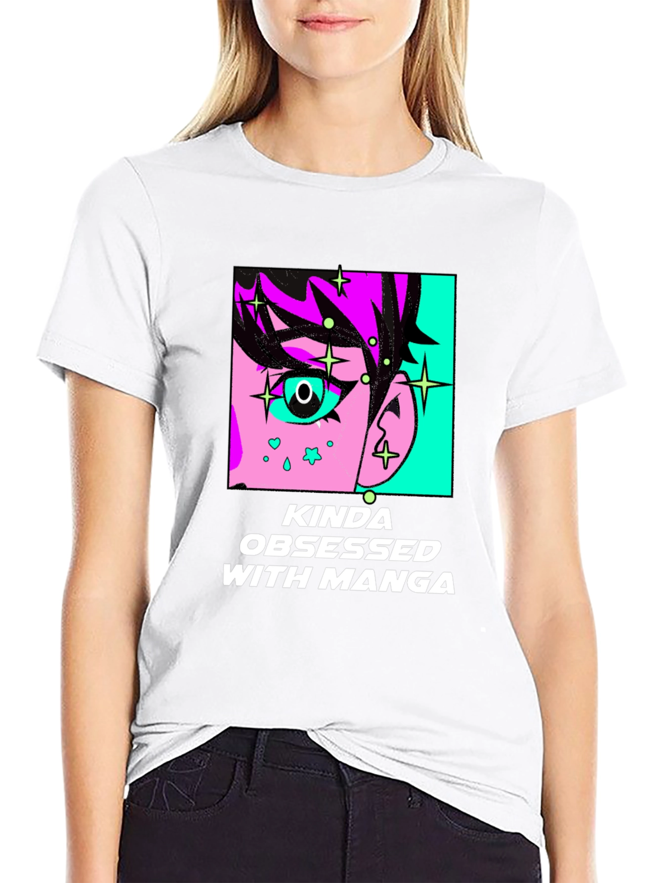 Kinda Obsessed with Manga Graphic Tee