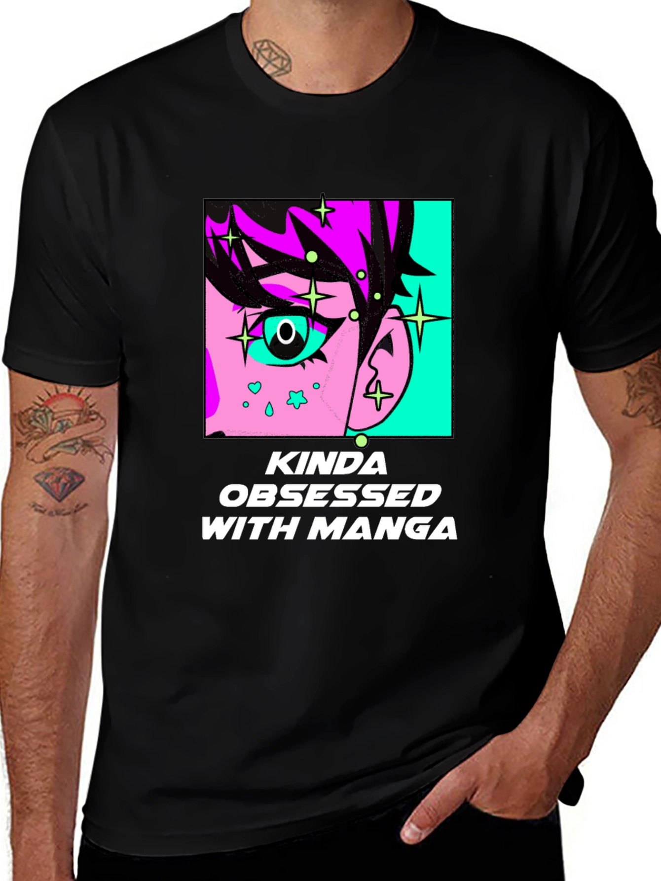 Kinda Obsessed with Manga Graphic Tee