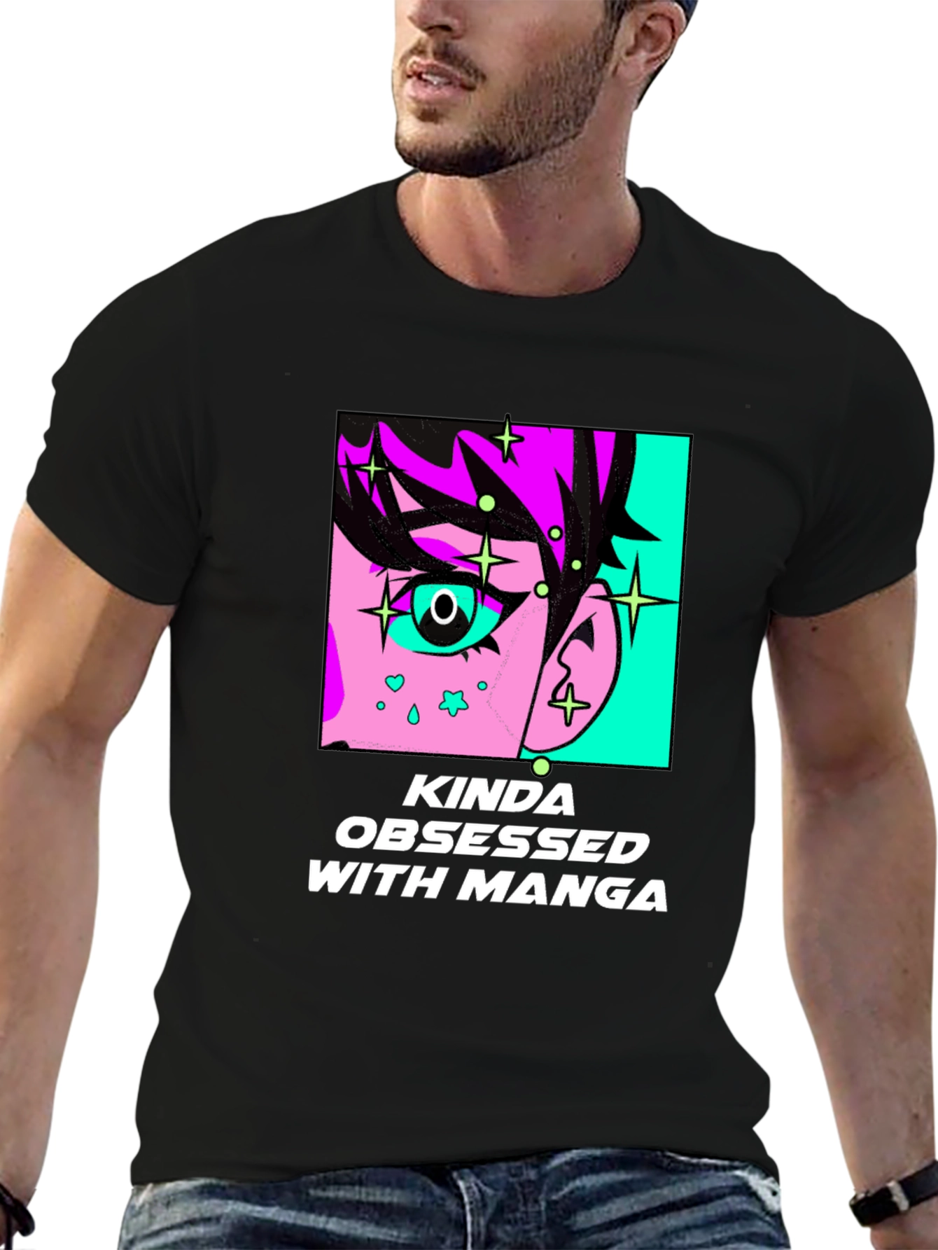 Kinda Obsessed with Manga Graphic Tee