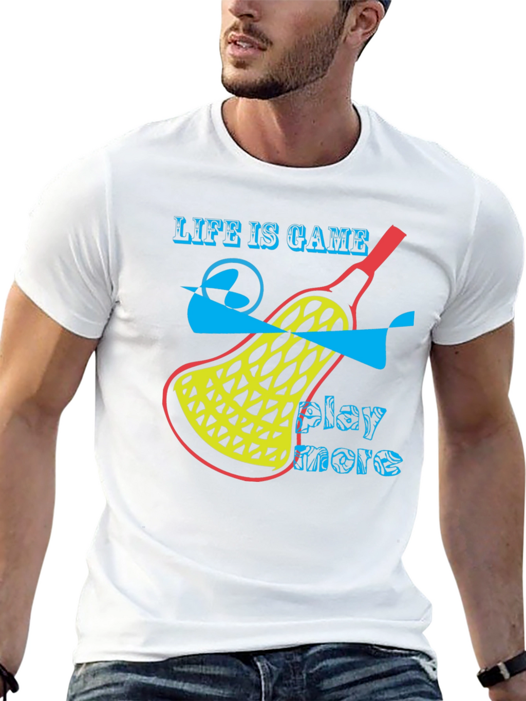 Life is Game Graphic T-Shirt