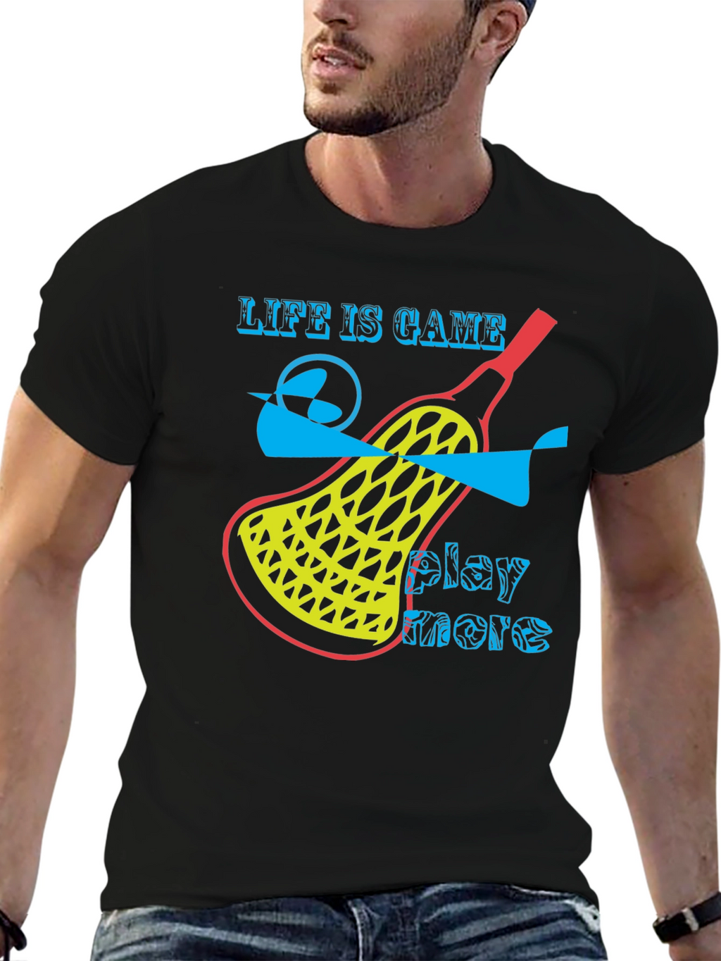 Life is Game Graphic T-Shirt