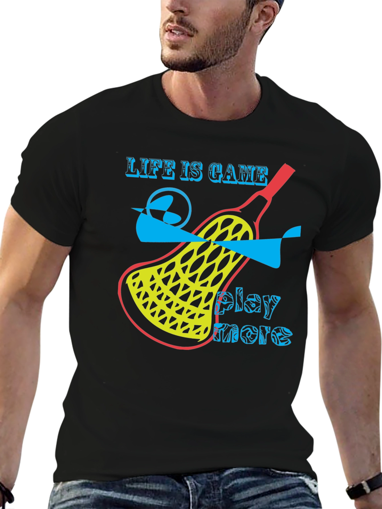 Life is Game Graphic T-Shirt