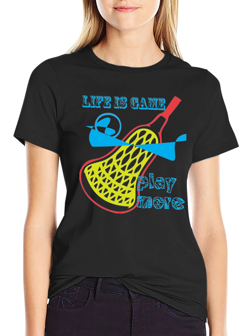 Life is Game Graphic T-Shirt