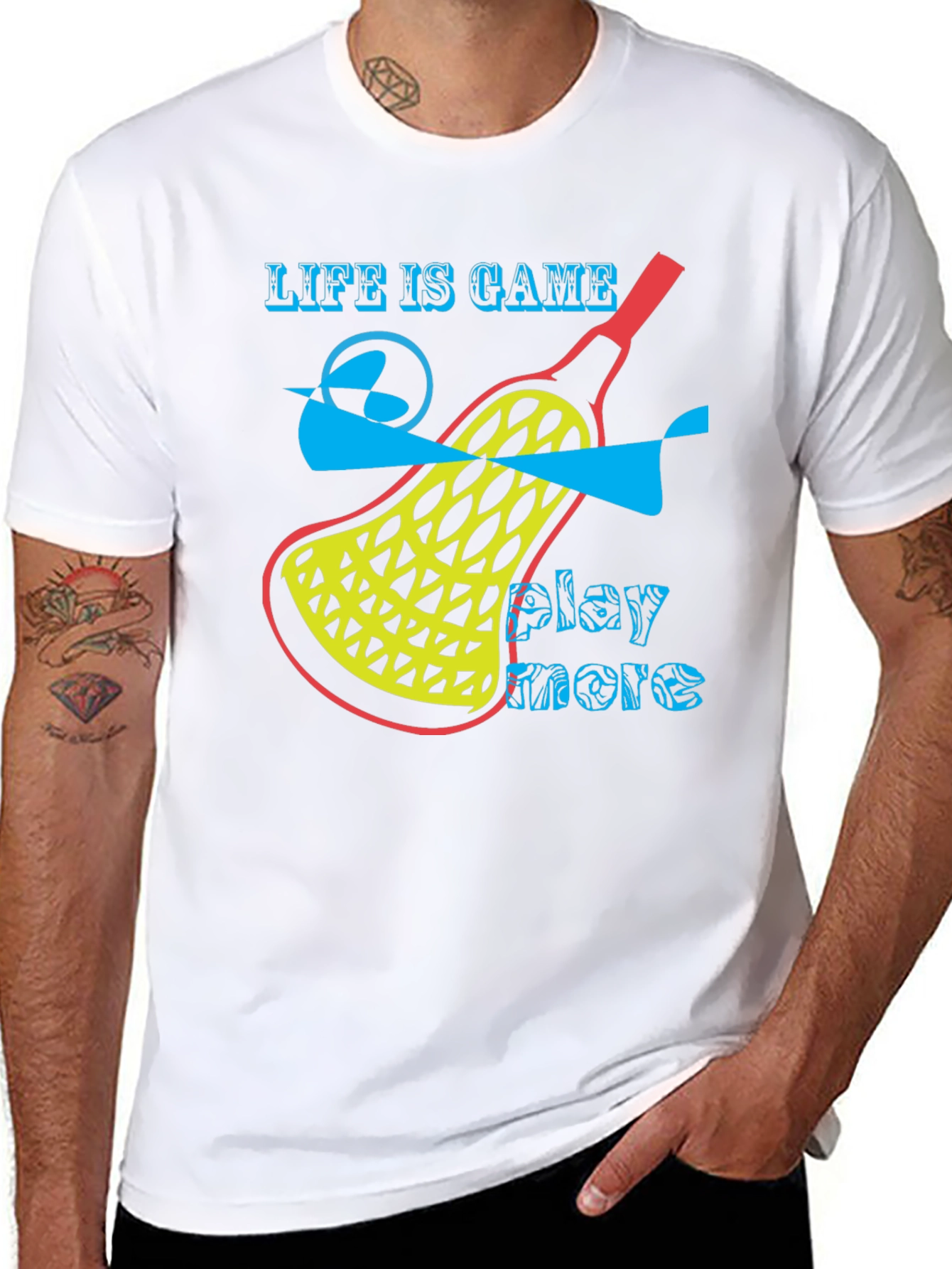Life is Game Graphic T-Shirt