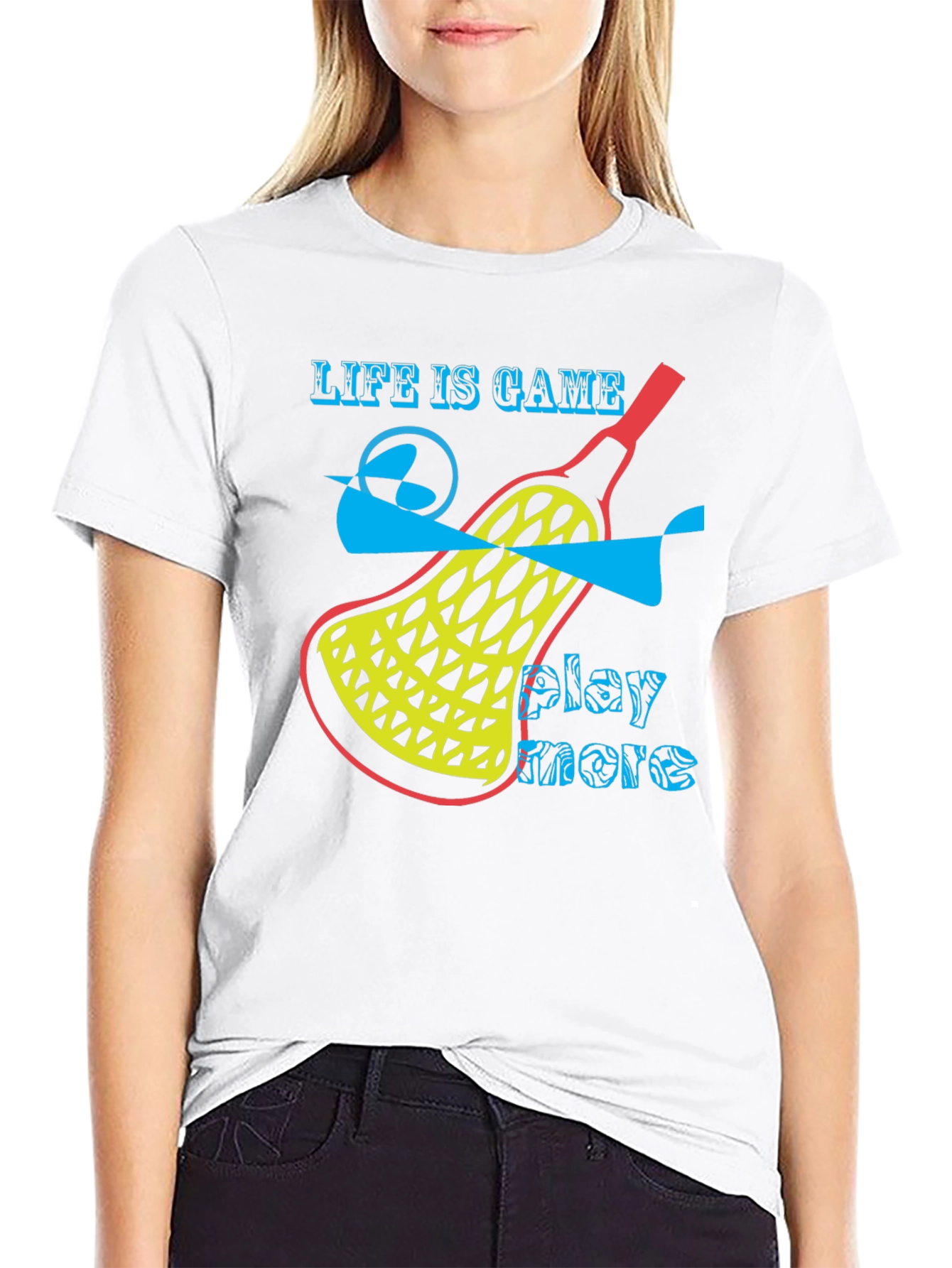Life is Game Graphic T-Shirt