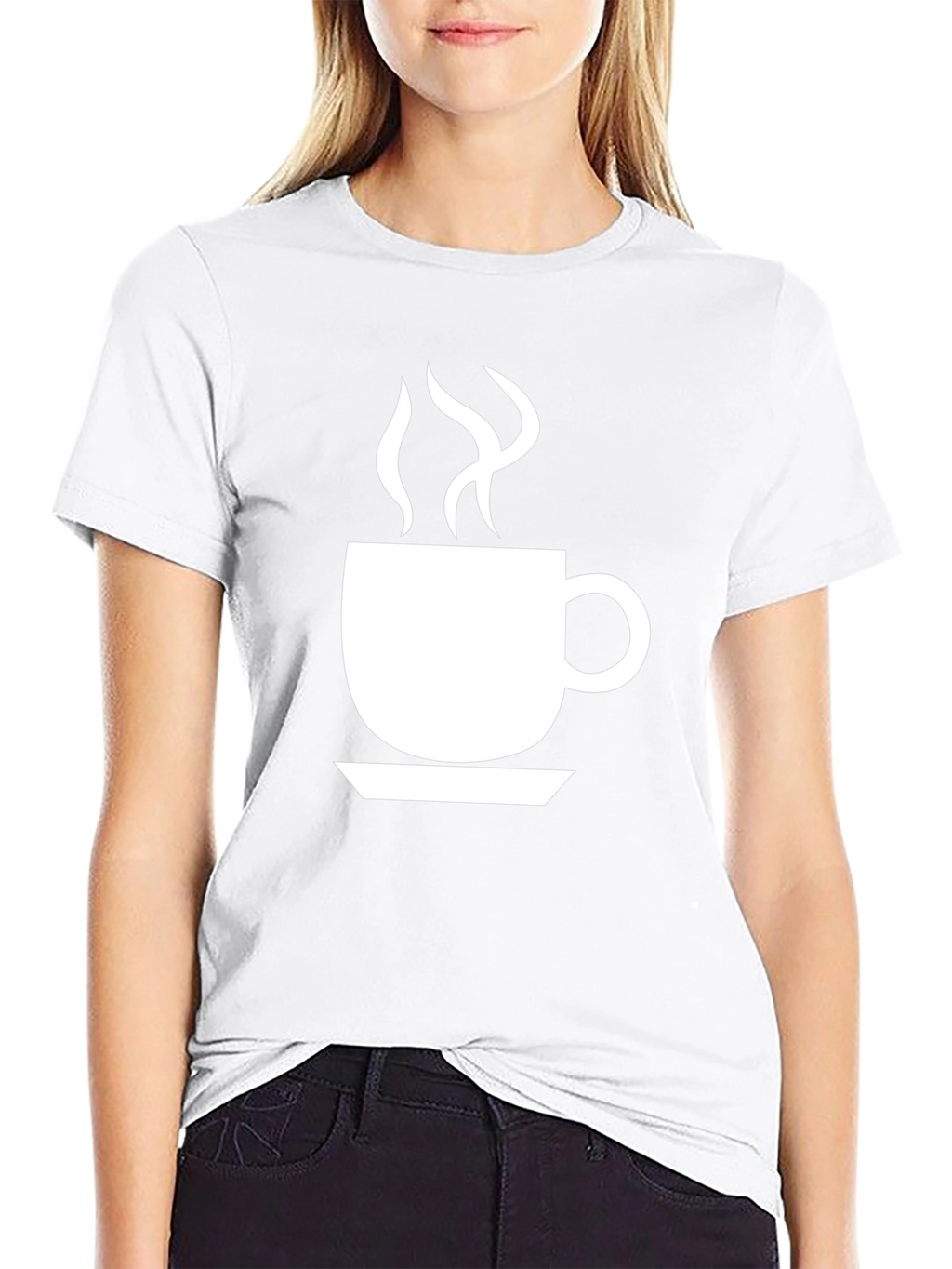 Coffee Cup Graphic Tee - Black Unisex T-Shirt